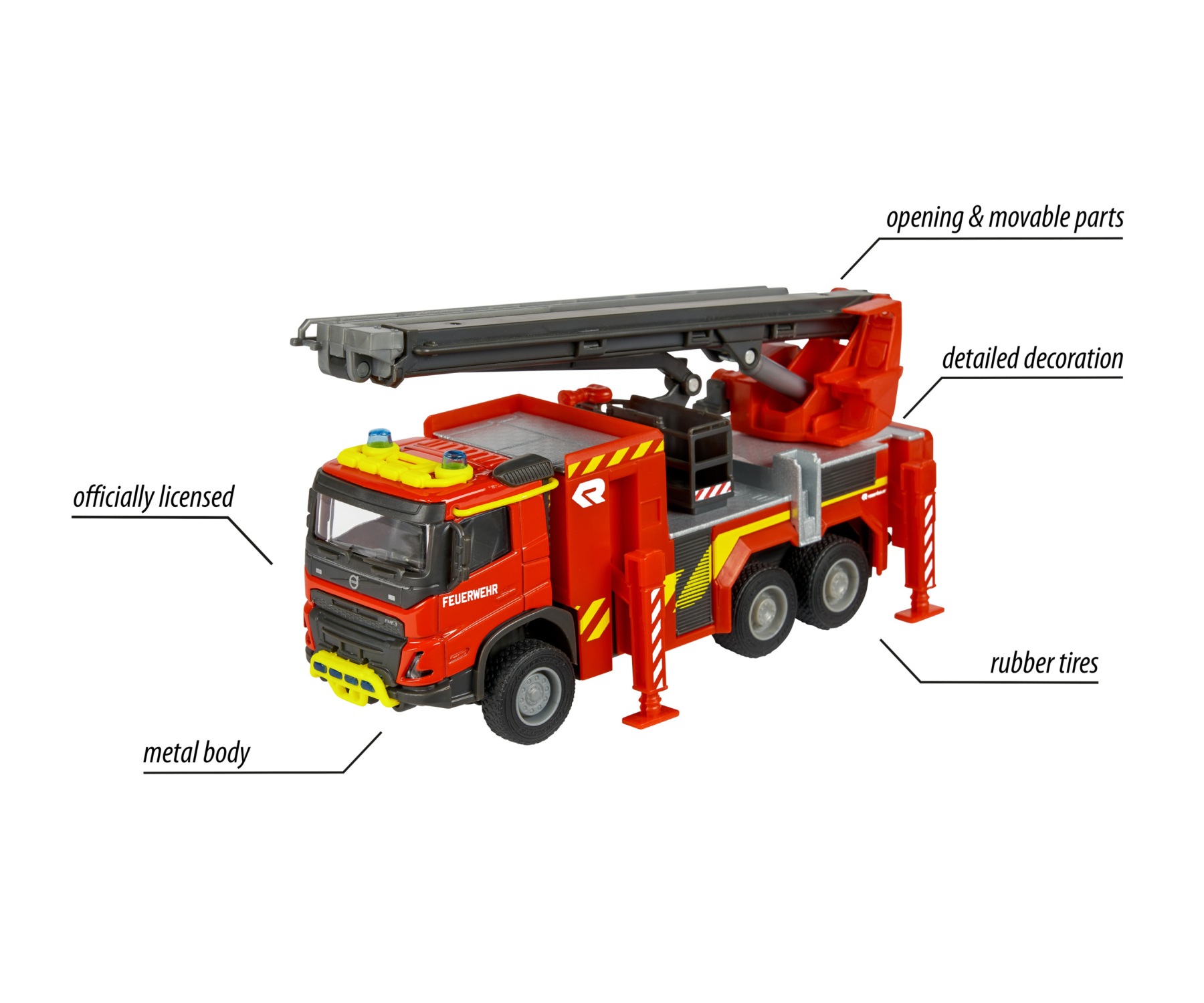 majORETTE Spielzeug-Feuerwehr »Volvo FMX«