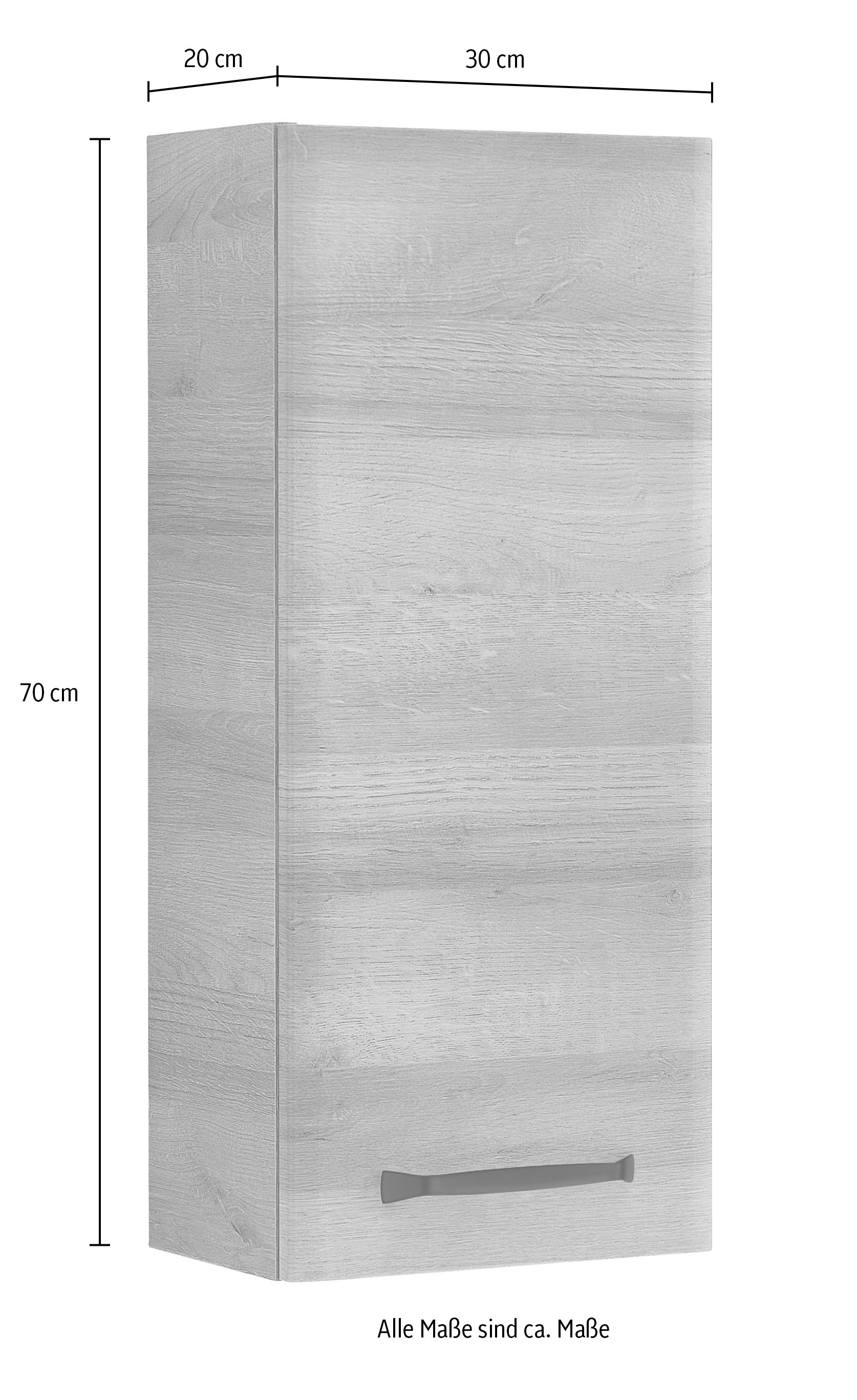 Saphir Hängeschrank »Quickset 318, mit einer Tür, 30cm breit« 1 Stk. tlg.