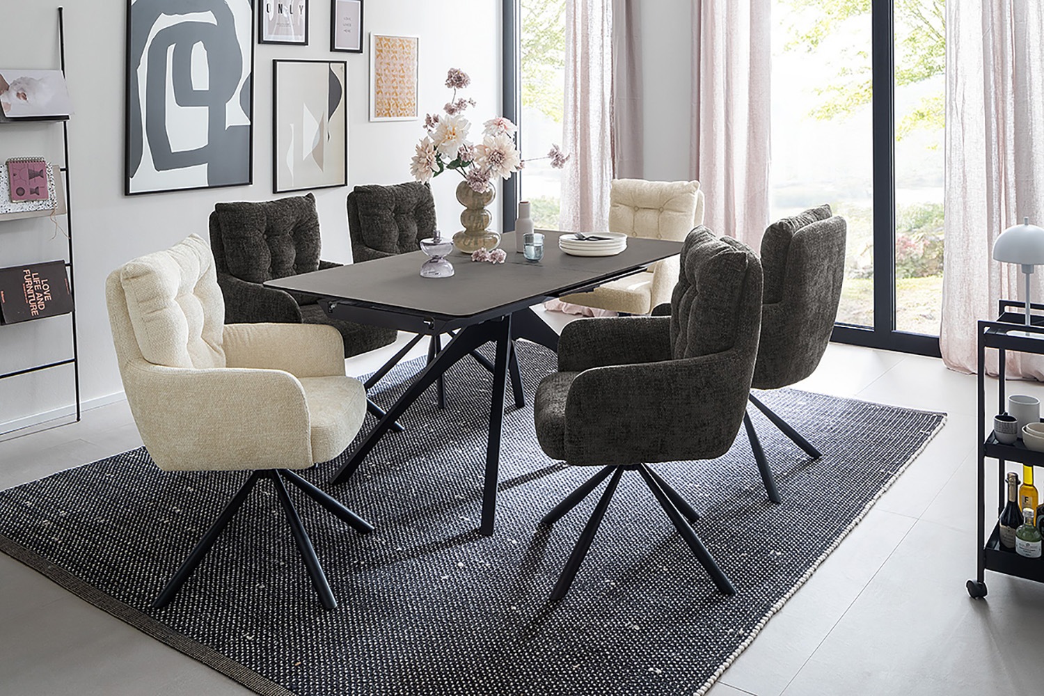 MCA furniture Armlehnstuhl »TULA Esszimmerstuhl (2er Set) - Stuhl« (Set) 2 günstig online kaufen