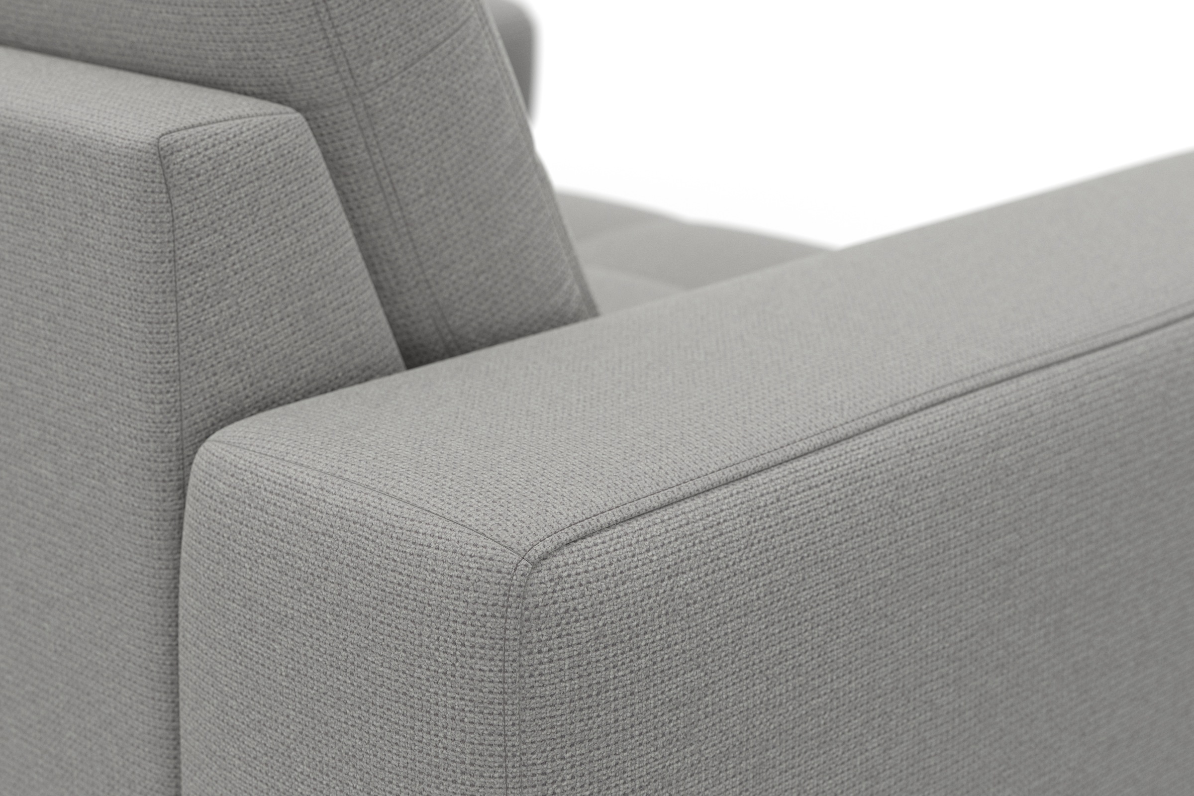sit&more Ecksofa »Quincy L-Form«, wahlweise mit Bettfunktion und Bettkasten