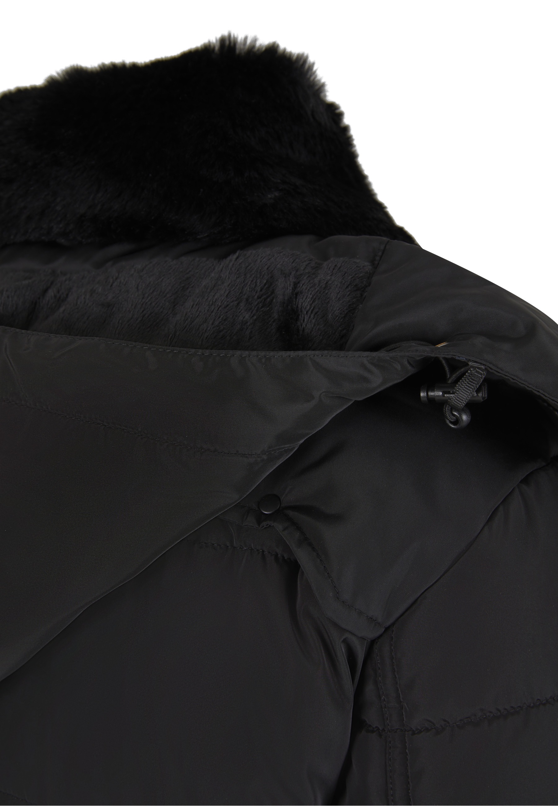 URBAN CLASSICS Winterjacke »Urban Classics Puffer Jacket With Detachable Fur Collar« 1 Stk. tlg. ohne Kapuze