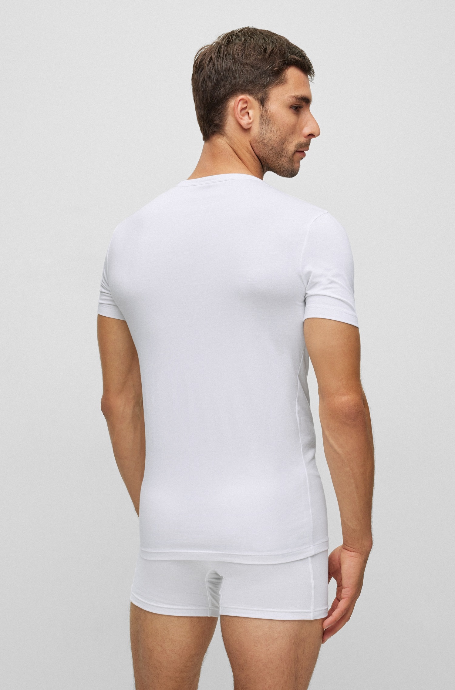 BOSS T-Shirt »TSHIRTVN 2P MODERN«, (Packung, 2 tlg., 2er)