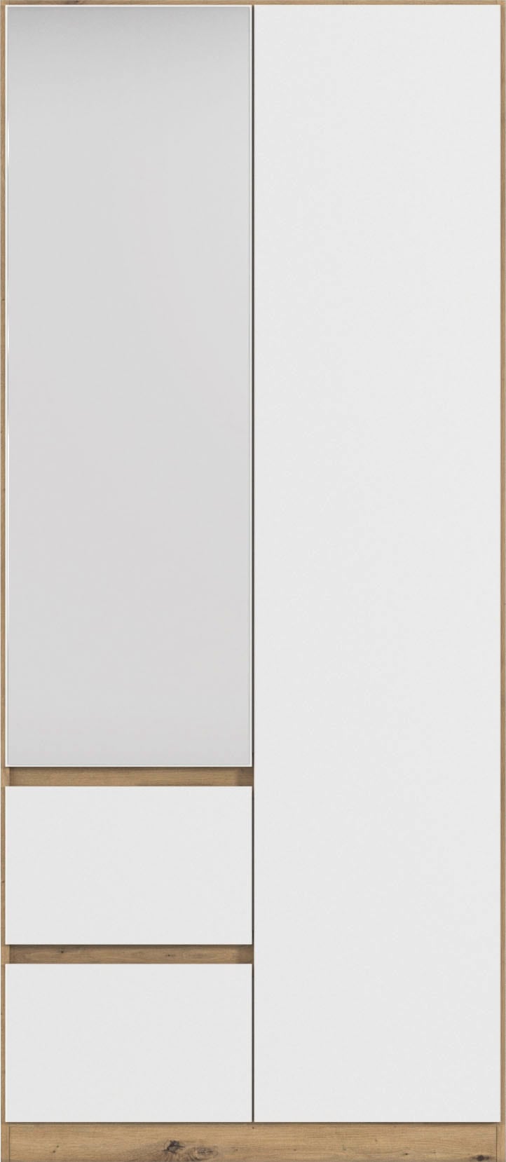 rauch Drehtürenschrank "Kleiderschrank Schrank mit Spiegel Garderobe Garder günstig online kaufen