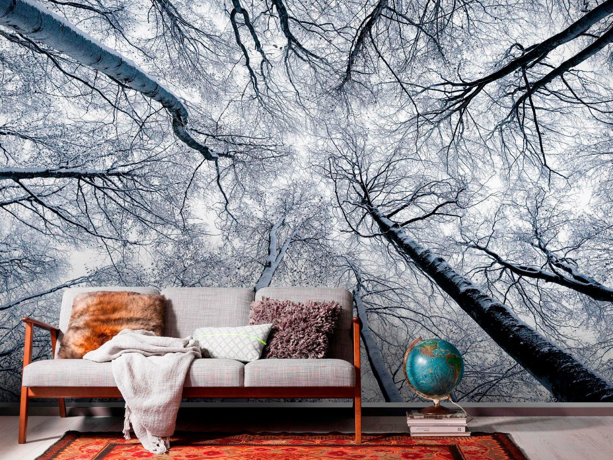 Komar Vliestapete »Digitaldruck Vlies - Up - Größe 400 x 250 cm«, bedruckt, Wohnzimmer, Schlafzimmer