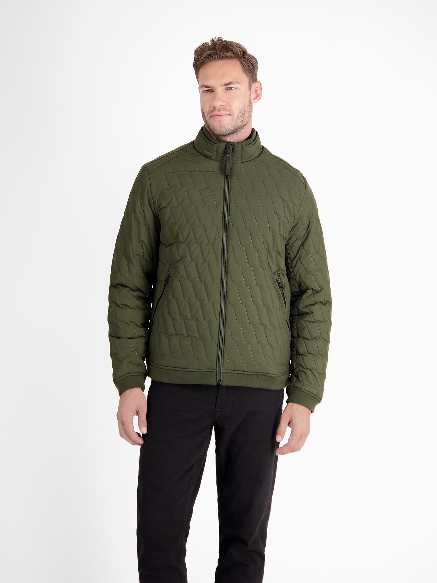 LERROS Steppjacke »LERROS Superleichte Herren Steppjacke«, ohne Kapuze, Wasser_Wind