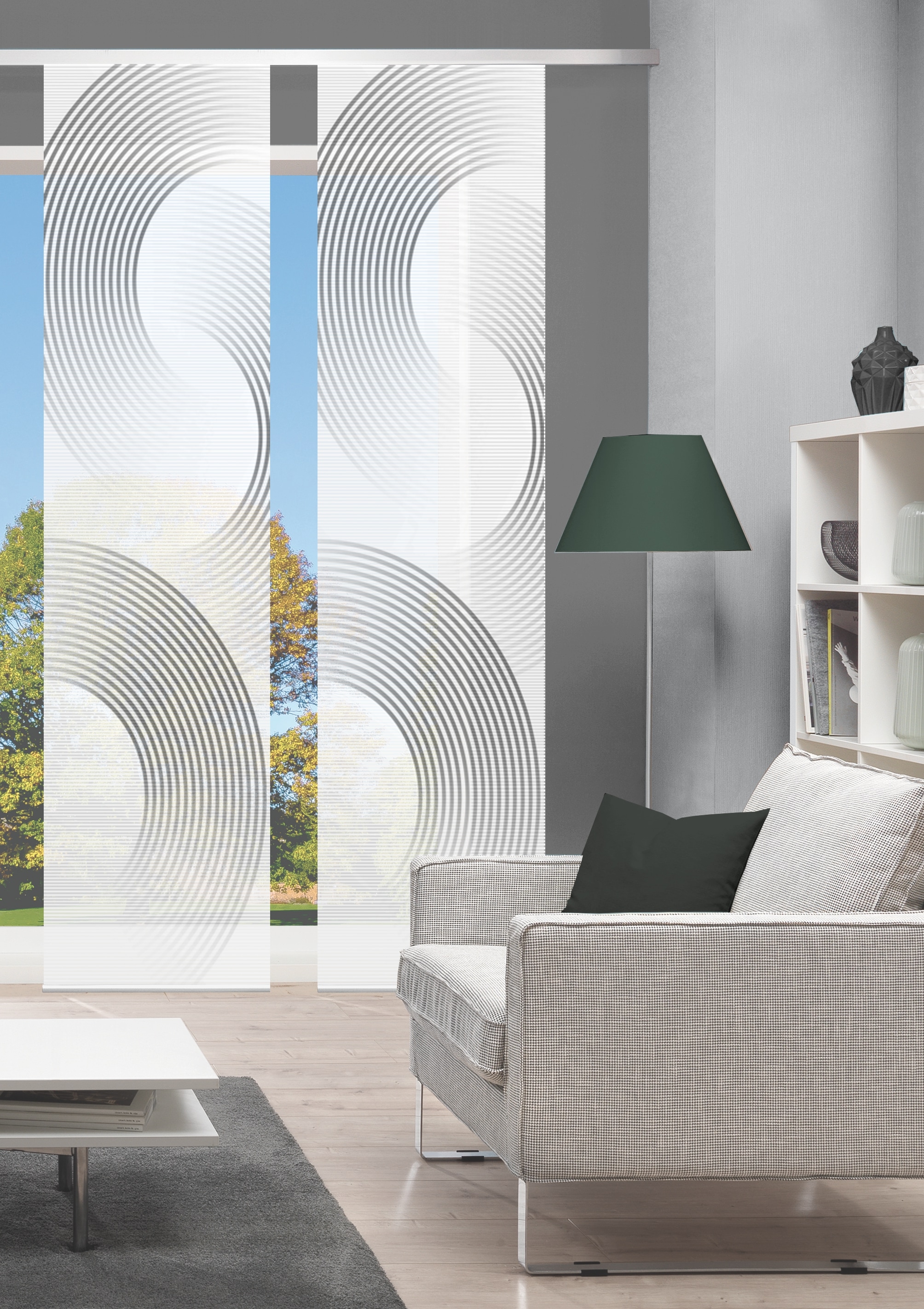 Vision S Schiebegardine PACOLIA Schiebegardine, halbtransparente, günstig online kaufen