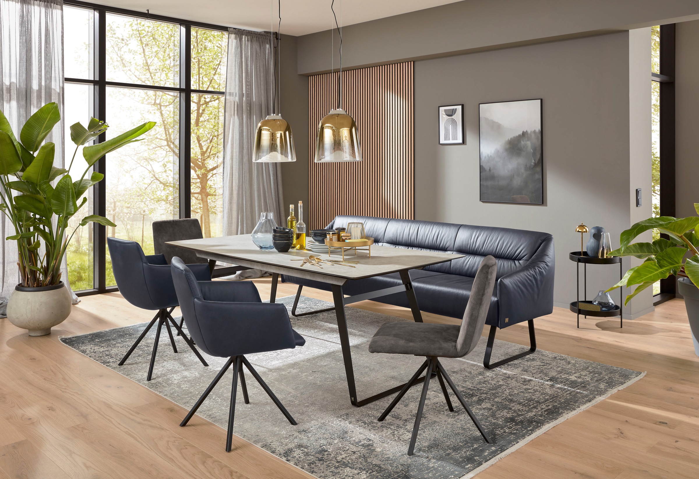 Musterring Polsterstuhl »JustB! SP500« () 1 Stk.ohne Armlehne, wahlweise mit Drehfunktion, Stativgestell in schwarz