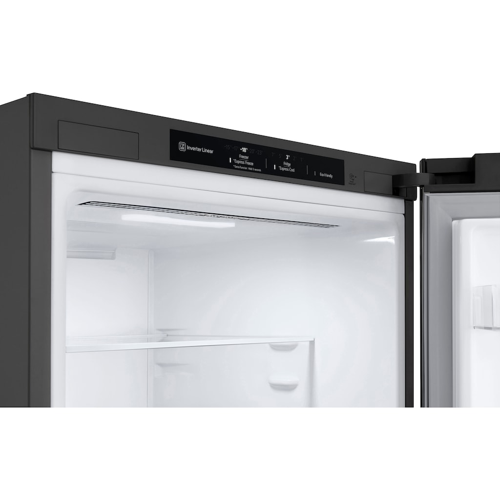 LG Kühl-/Gefrierkombination, GBP62PZNBC, 203,0 cm hoch, 59,5 cm breit