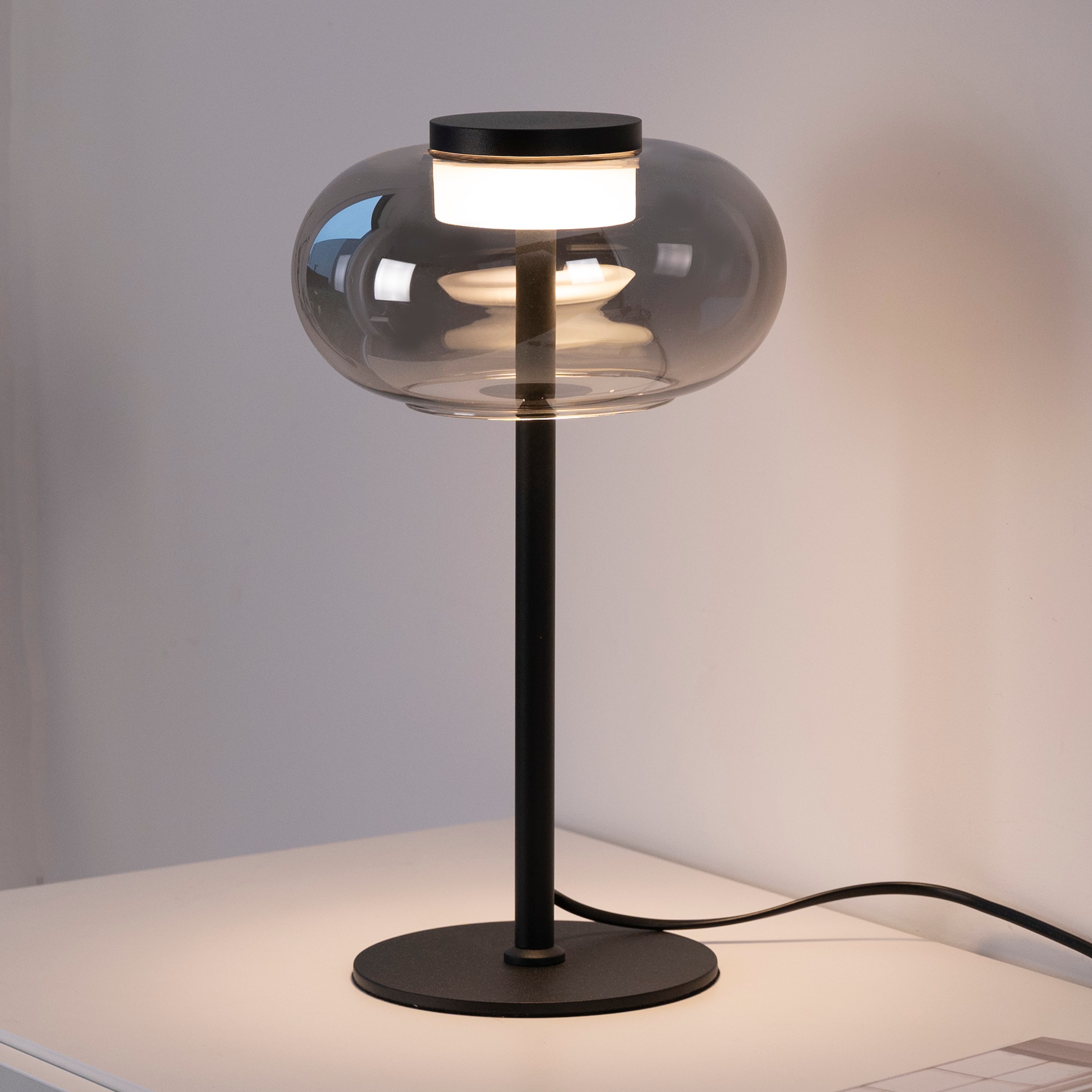 SCHÖNER WOHNEN-Kollektion LED Tischleuchte »SIA« LED-Board 1 Stk. Warmweiß SCHÖNER WOHNEN Kollektion, Schnurschalter