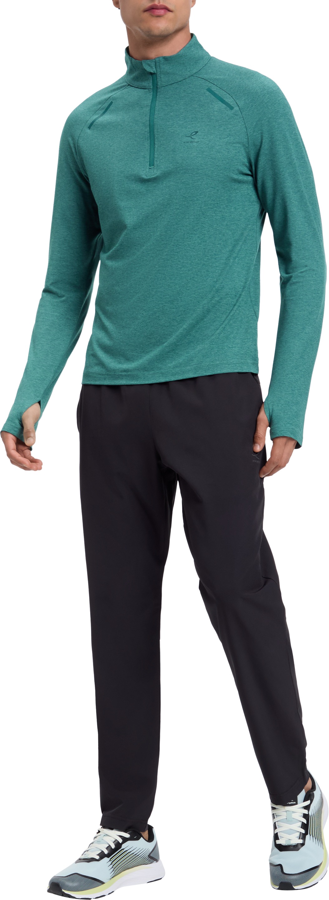Energetics Rollkragenshirt »HE.-LANGARMSHIRT CUSCO IV M« mit Half Zip, Langarm-Ausführung