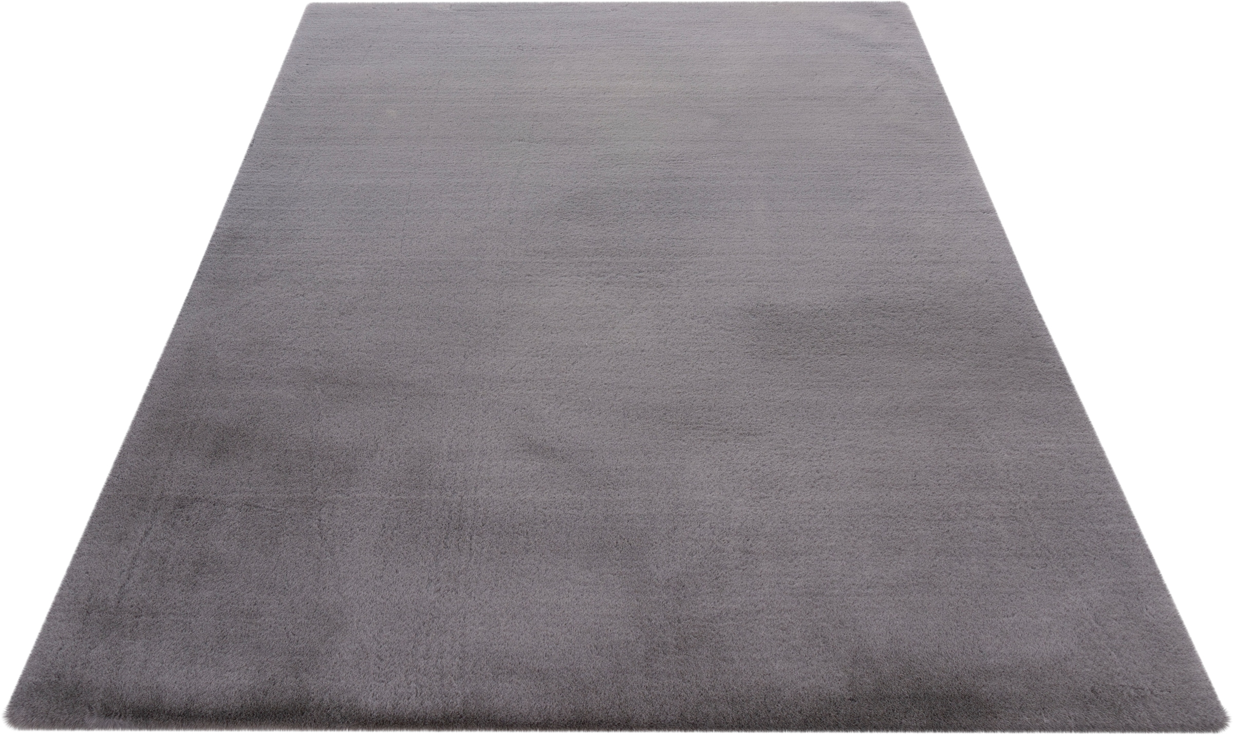 Obsession Hochflor-Teppich »My Lambada 835«, rechteckig, 35 mm Höhe, handgetuftet, Uni Farben, sehr weicher Flor