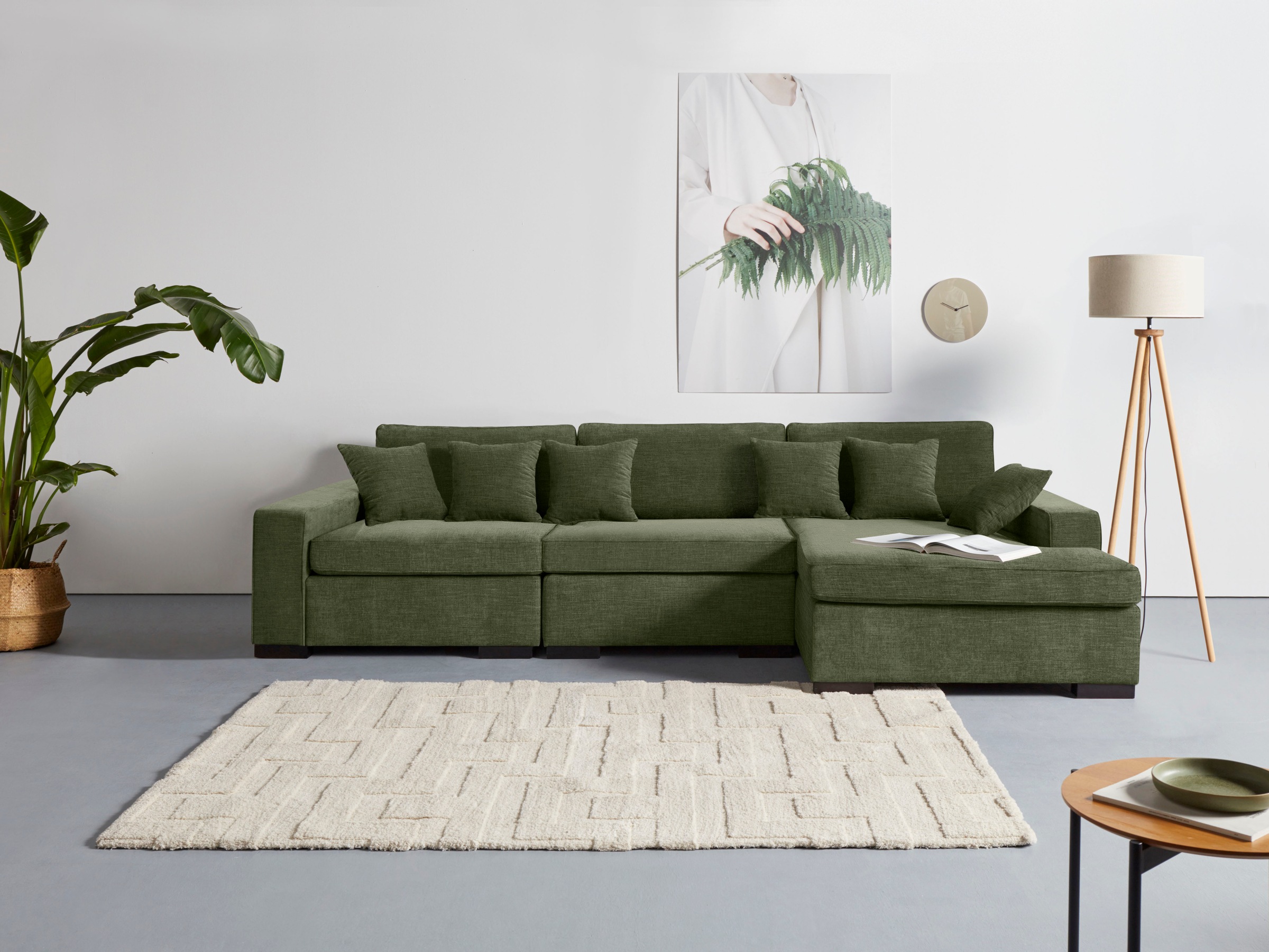 Guido Maria Kretschmer Home&Living Ottomane »Skara L-Form«, Lounge-Sofa mit günstig online kaufen