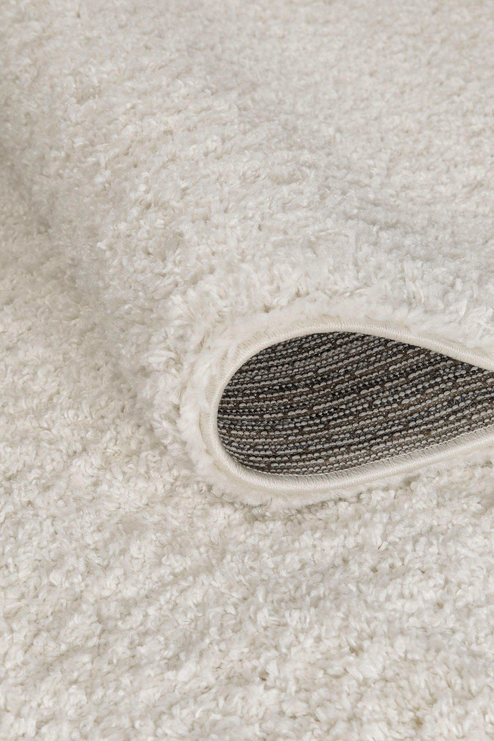 my home Hochflor-Teppich »Cressida, auch als Läufer erhältlich«, rechteckig, 35 mm Höhe, Langflor, Shaggy im Berber Stil, schlicht, klassisch, Wohnzimmer