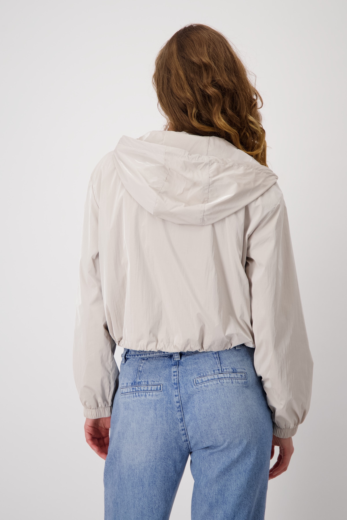 Monari Kurzjacke, mit Kapuze, mit Kapuze