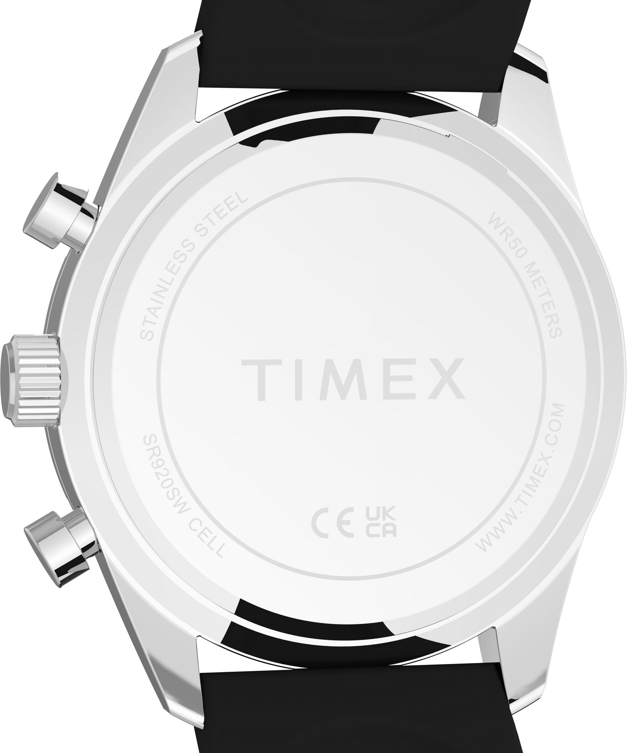Timex Chronograph »Ridgefield Chronograph« Quarzuhr, Armbanduhr, Herrenuhr, Silikonarmband, analog, Tag