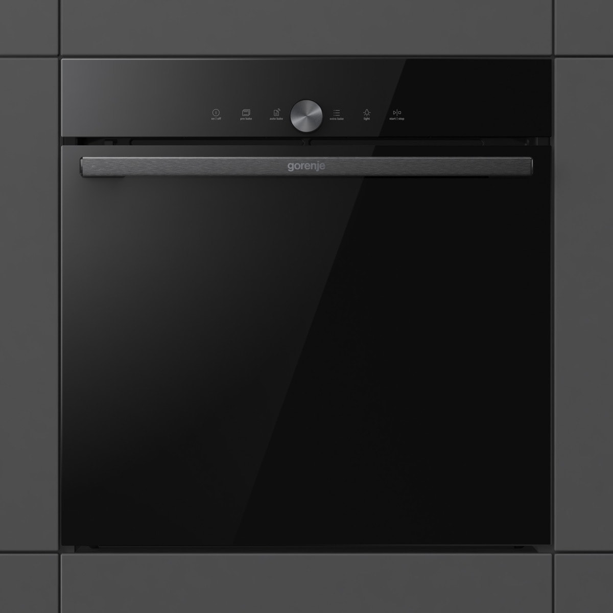 GORENJE Pyrolyse Backofen »GO66E PIZZA350C«, mit Vollauszug, Pyrolyse-Selbs günstig online kaufen