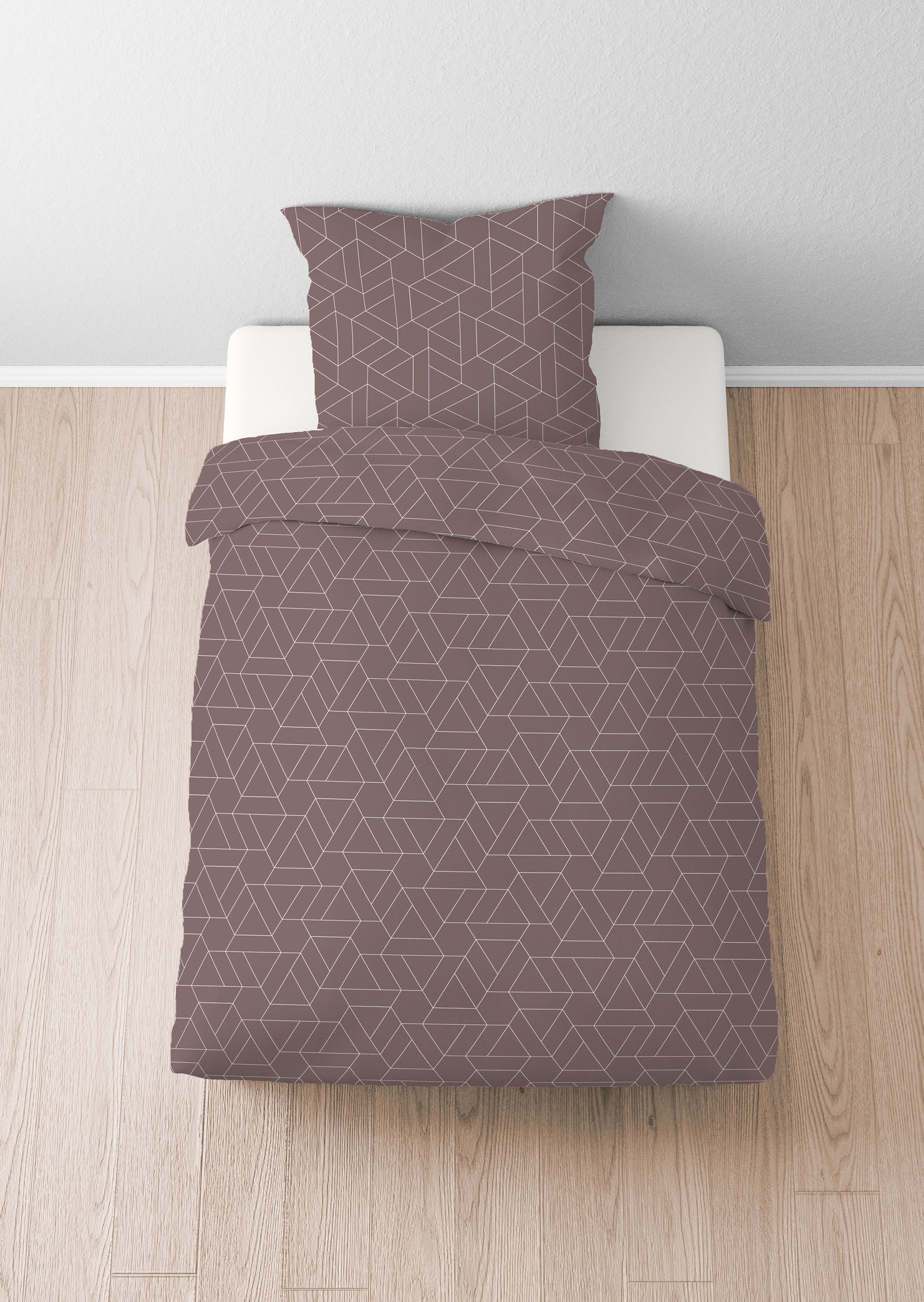 Castell - Markenbettwäsche Bettwäsche »0351104« 2 Stk. tlg. Poly-Cotton, wo günstig online kaufen