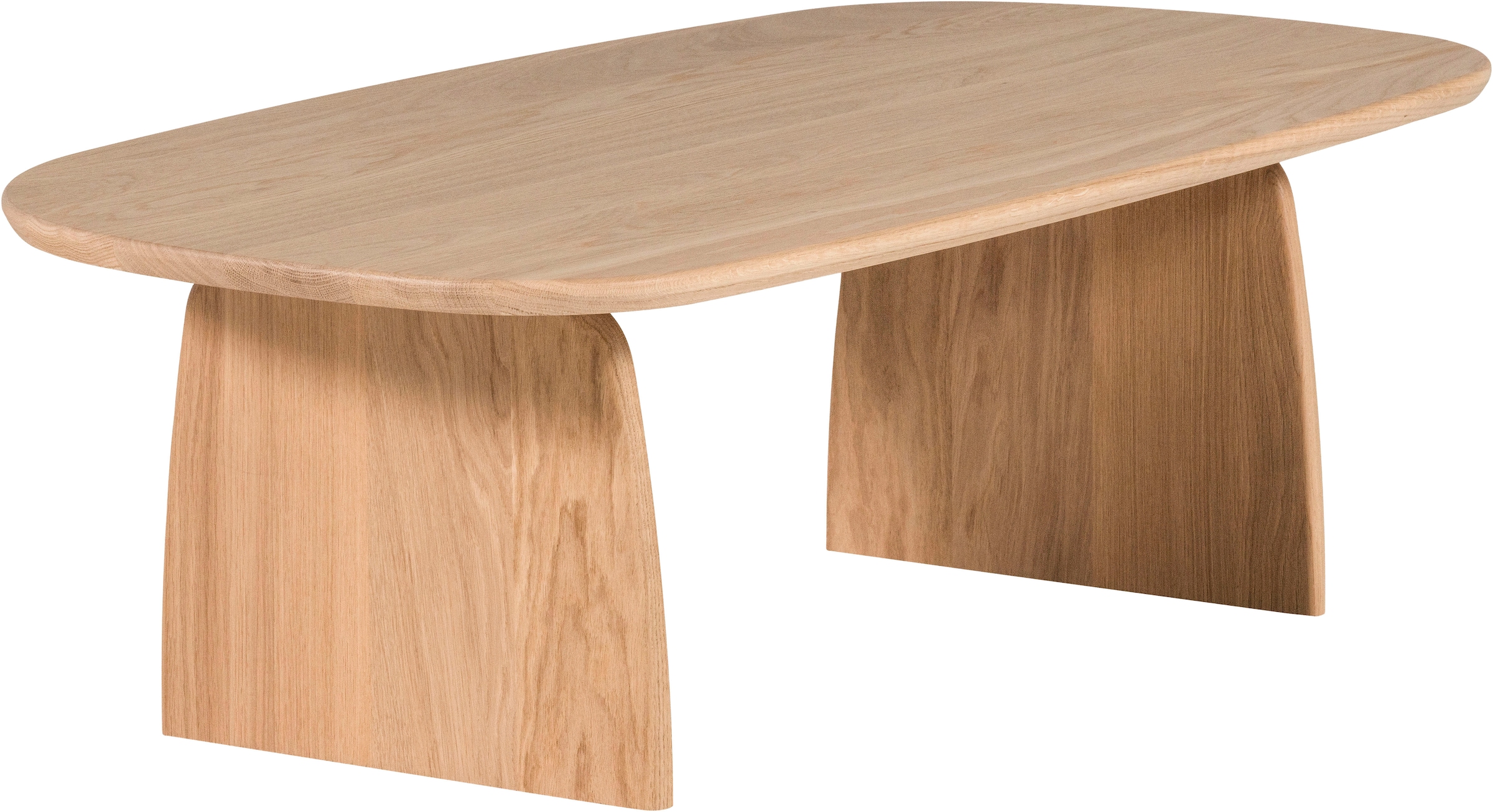 WOOOD Couchtisch »Tablo mit FSC®-Mix Eichenholz lackiert B 110 x T 60 x H 35 cm« Transparente Schutzlackierung, Tragkraft 50 kg, einfach zu montieren