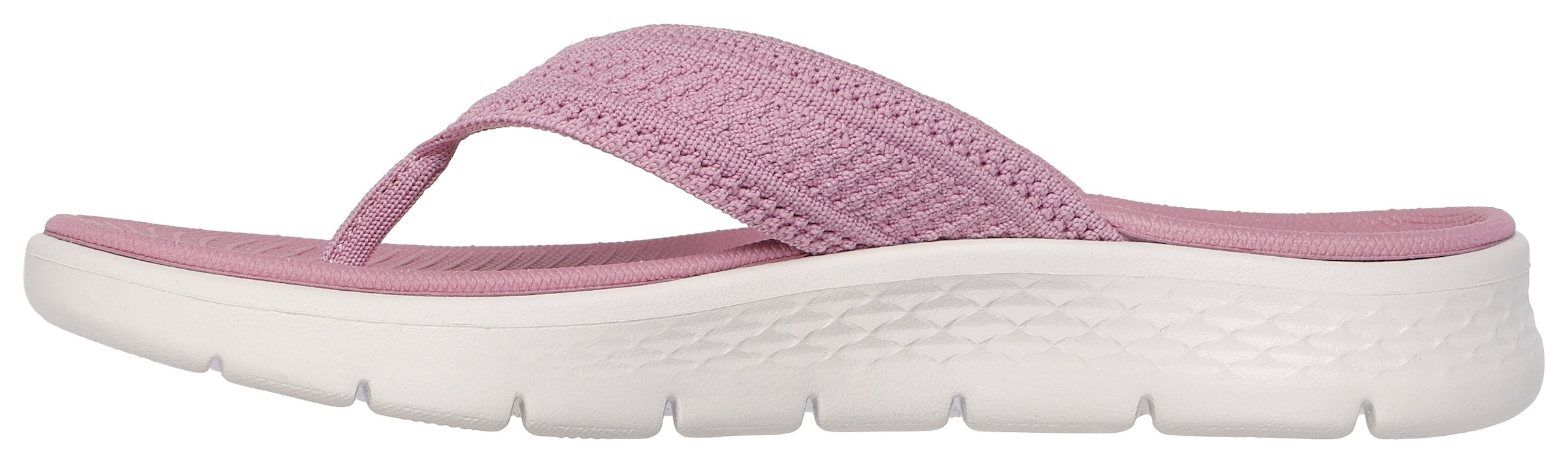 Skechers Zehentrenner »GO WALK FLEX SANDAL«, Badeschuh, Strandschuh, Sommerschuh mit Goga Mat Fußbett