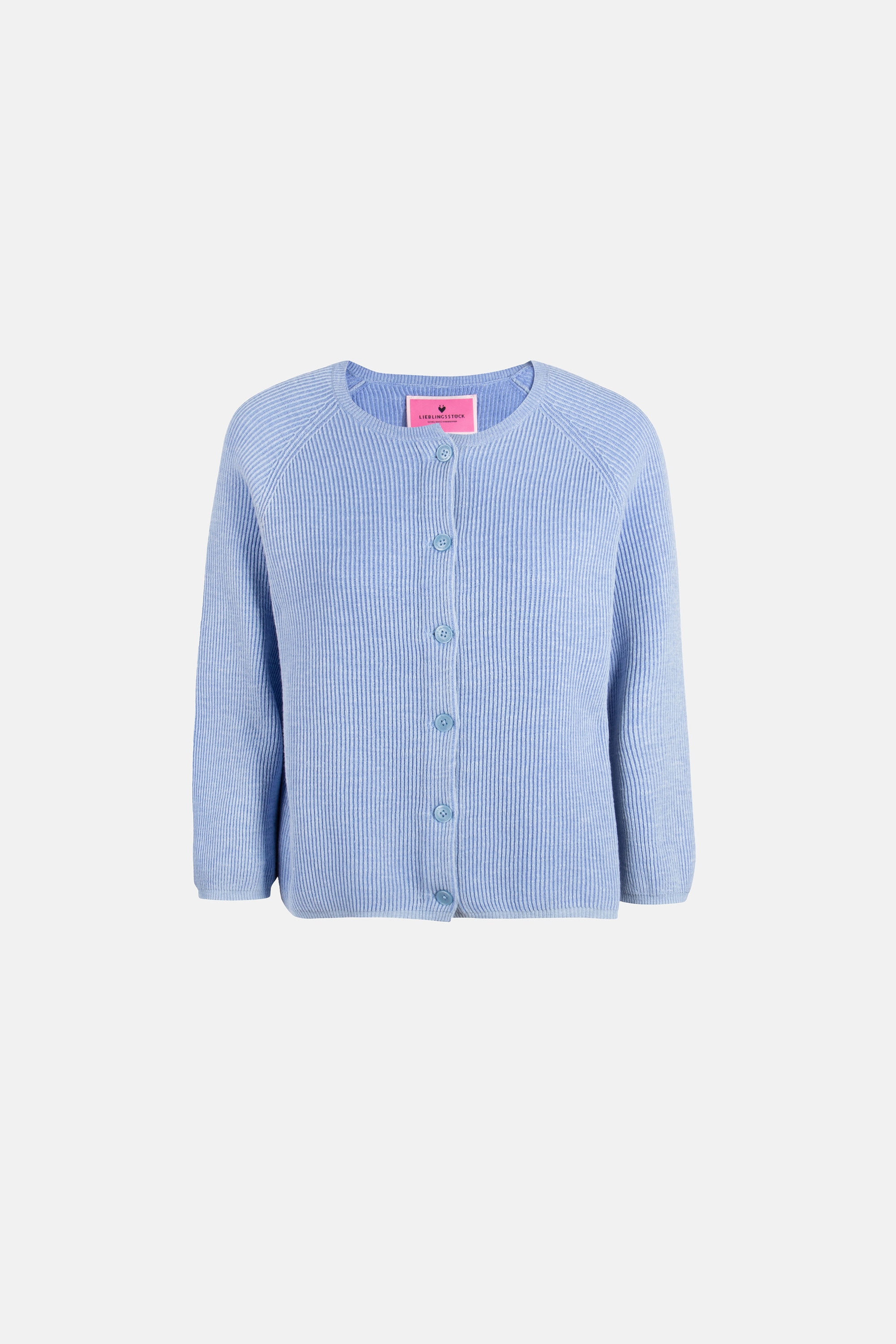 Lieblingsstück Strickjacke »AitanaL« mit Baumwolle und Leinen