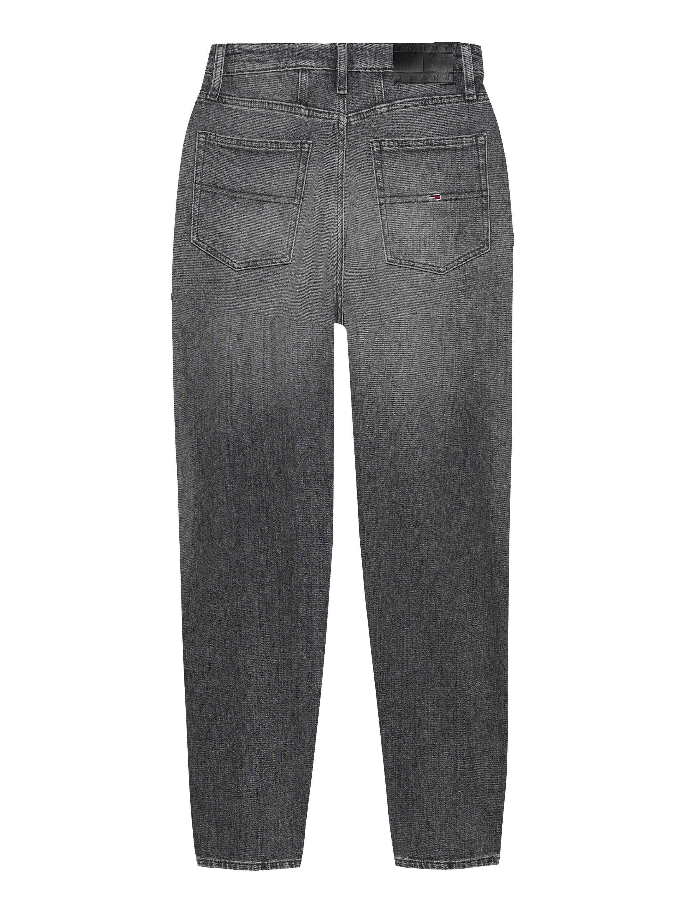 Tommy Jeans Mom-Jeans »MOM JEAN UH TPR«, mit Logo-Stickereien, in knöchelfreier Länge