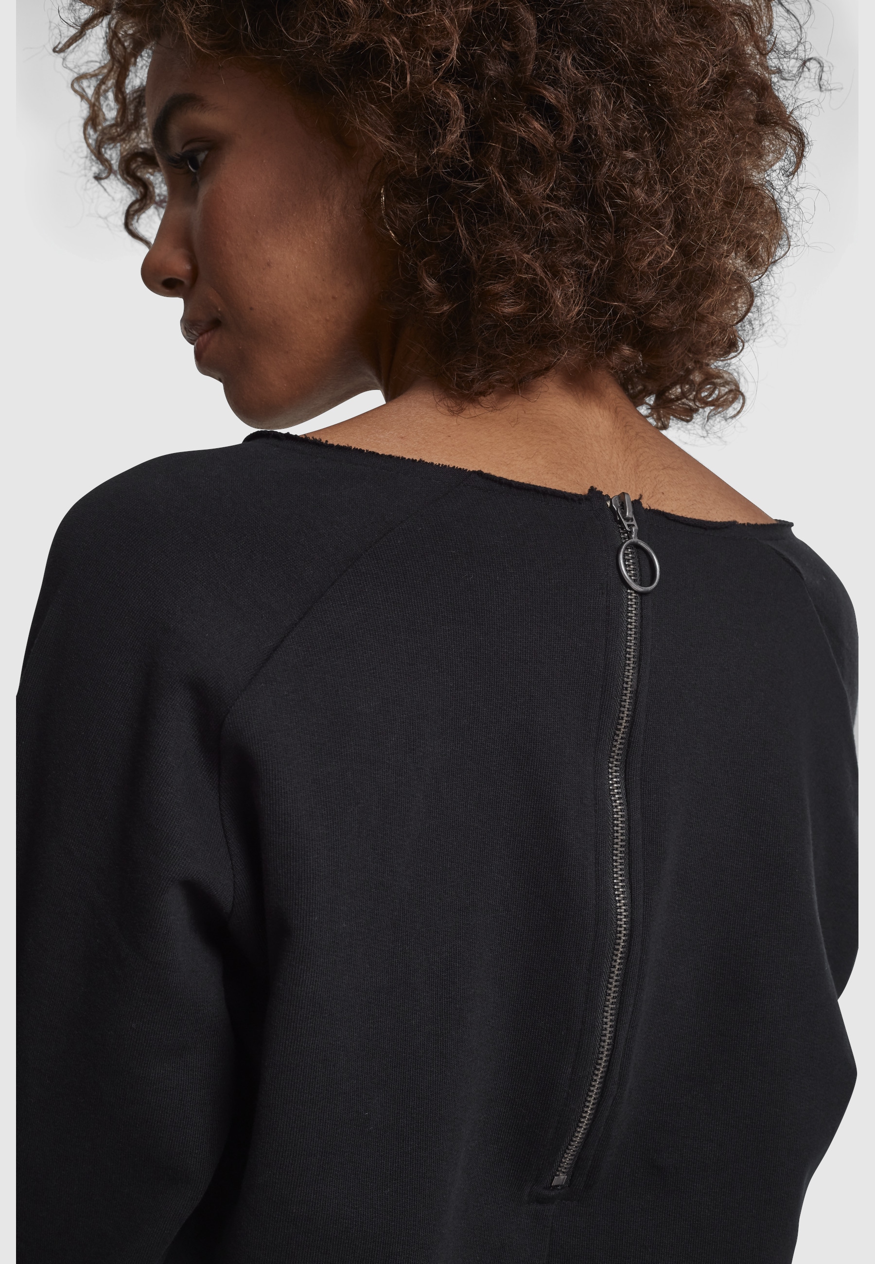 URBAN CLASSICS Jumpsuit »Urban Classics Damen Ladies Long Sleeve Terry Jumpsuit« 1 Stk.