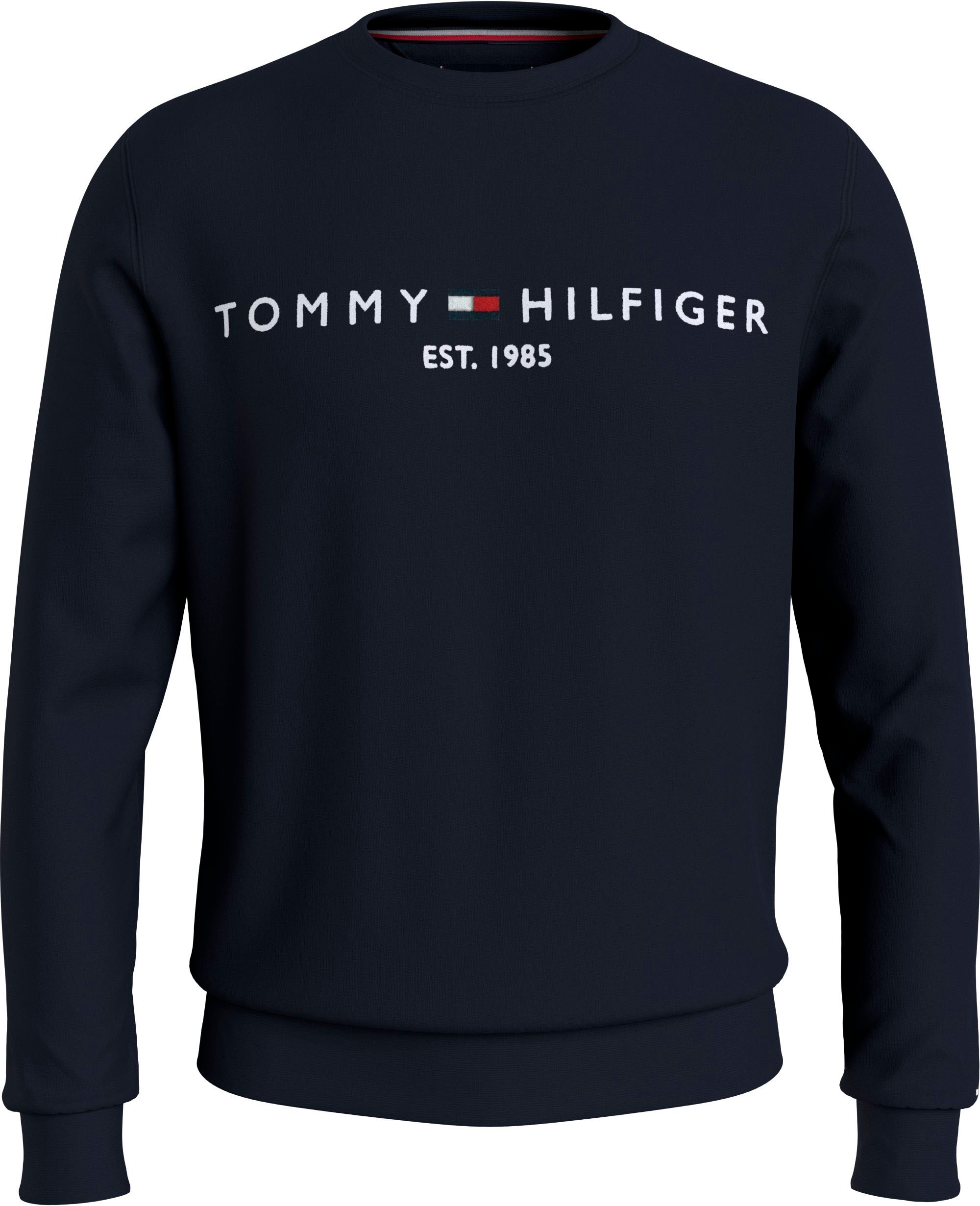 Tommy Hilfiger Sweatshirt »TOMMY LOGO SWEATSHIRT«, mit klassischem Rundhalsausschnitt