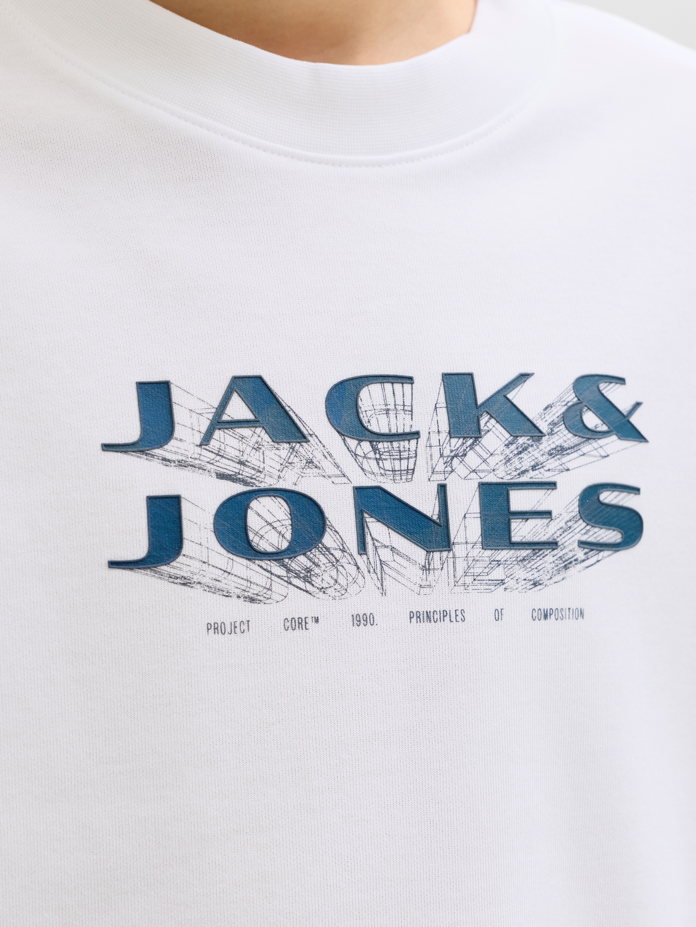 Jack & Jones Junior T-Shirt »JCOFUSION JJ BRANDING TEE SS CN JNR«