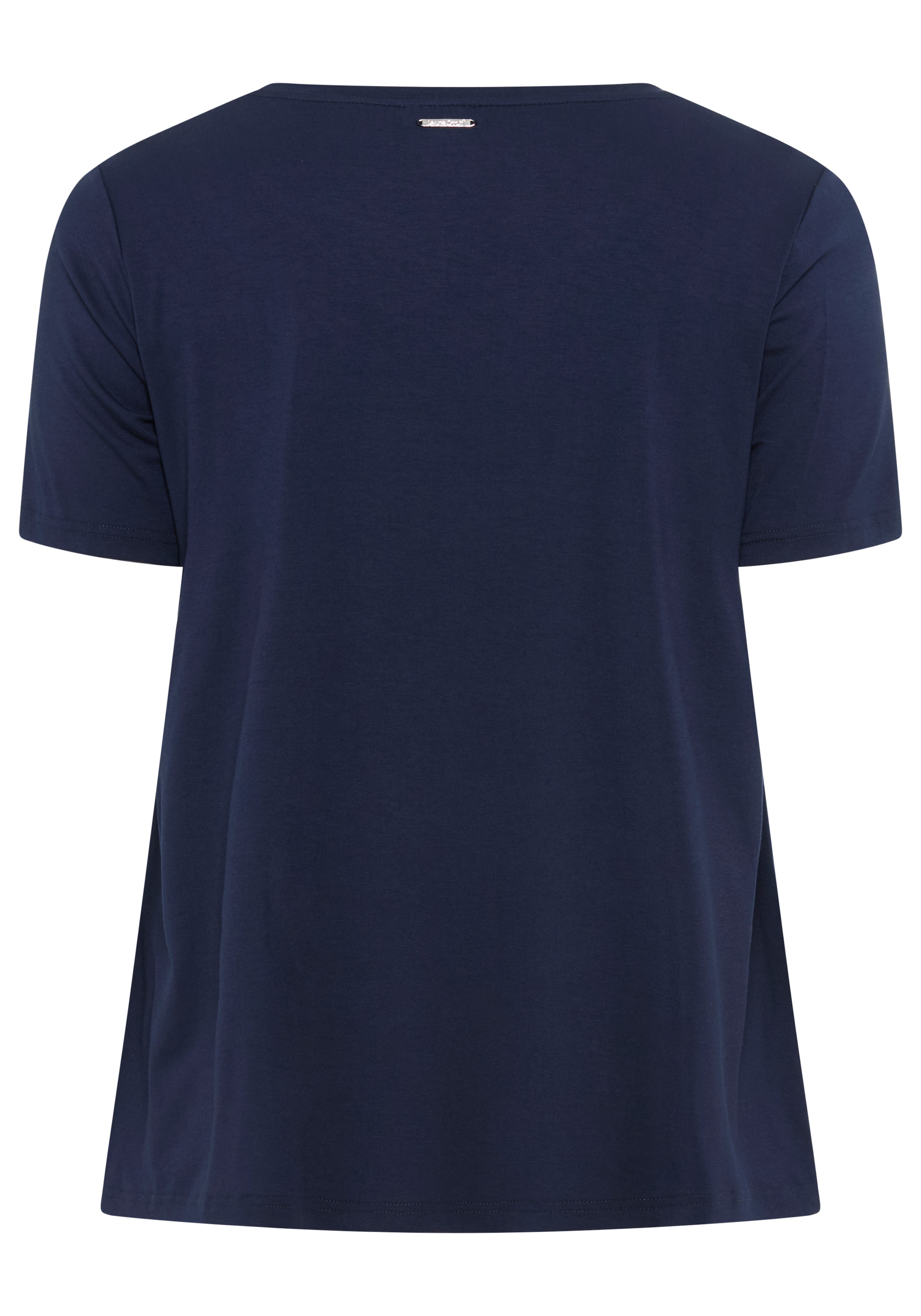 Laura Scott CURVE T-Shirt »Große Größen« mit V-Ausschnitt aus fließender Viskose