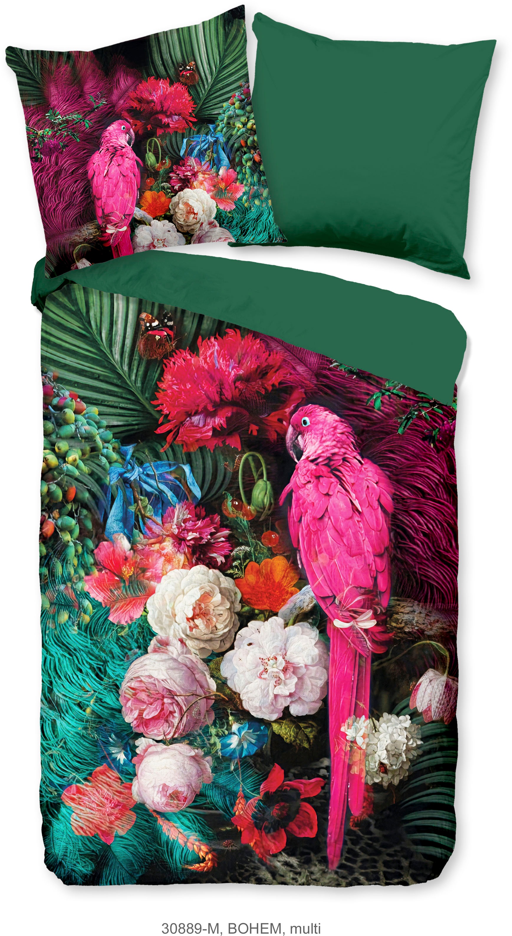 PURE luxury collection Wendebettwäsche »Bohem« 2 Stk. tlg. Mikrofaser, 135x günstig online kaufen