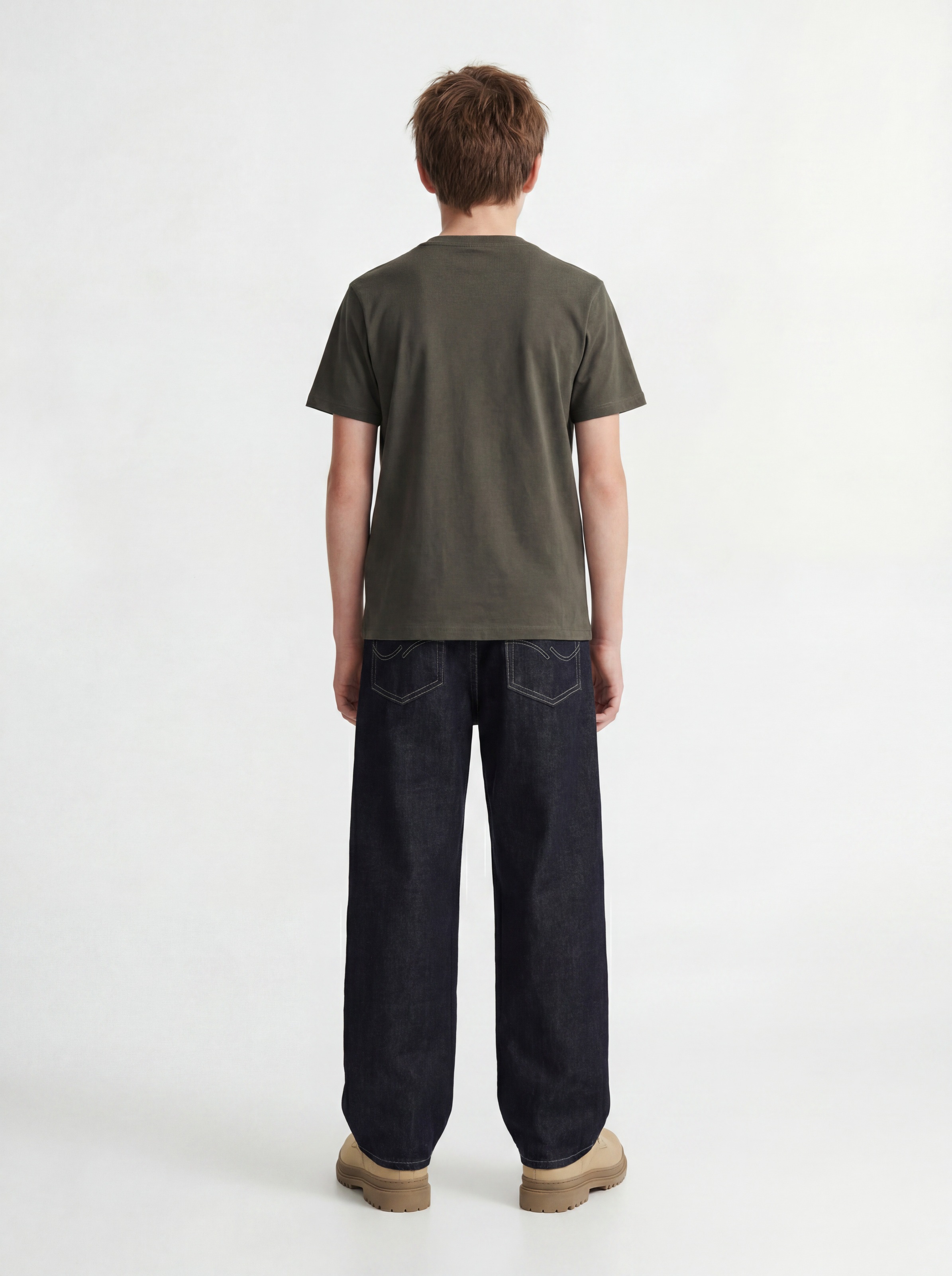 Jack & Jones Junior Rundhalsshirt »JCOECHO GRAPHIC FRONT SS TEE CN FST JNR« Baumwolle, regular fit
