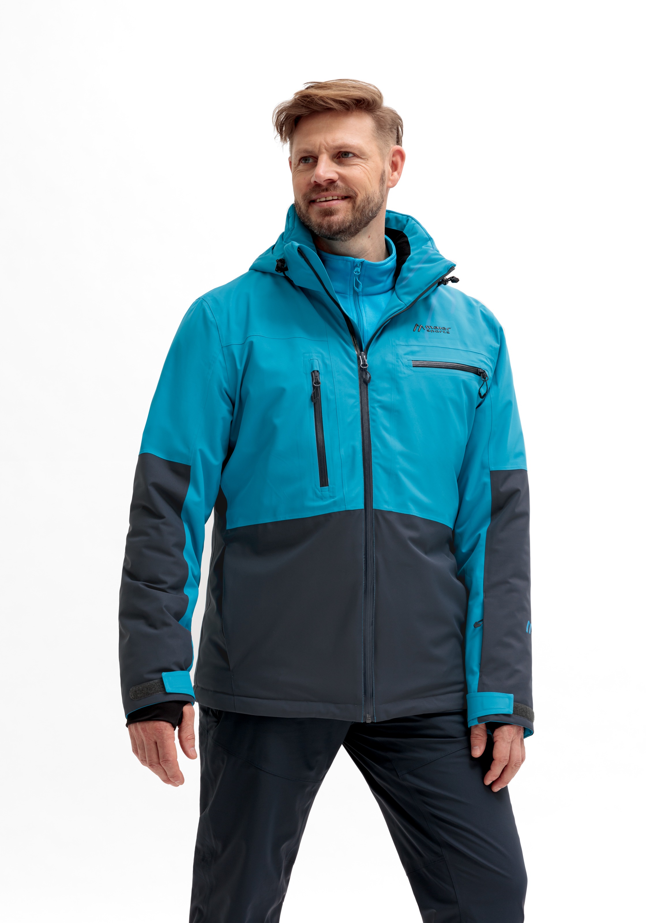 Maier Sports Skijacke »Roccarasa M« Herren Winterjacke wasserdicht u. atmungsaktiv