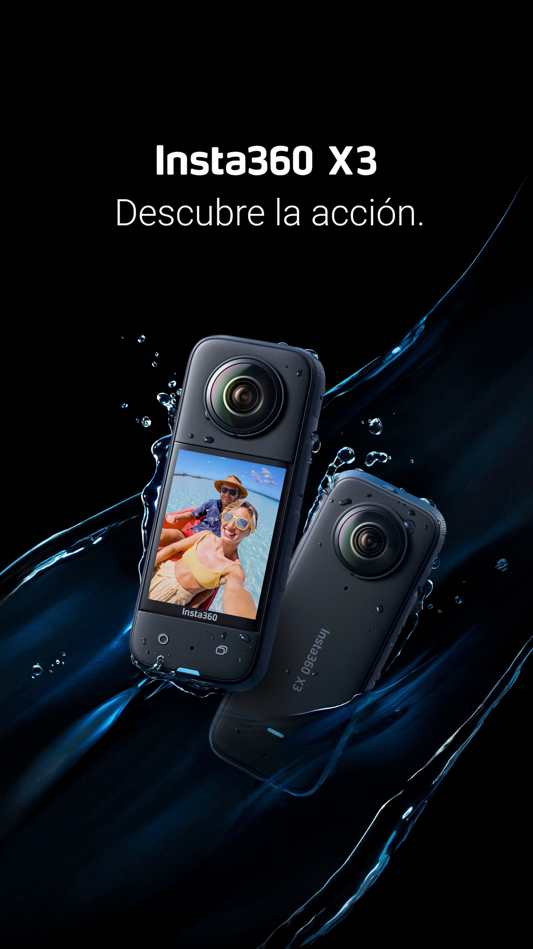 Insta360 Camcorder »X3«, 5,7K, Bluetooth-WLAN (Wi-Fi)