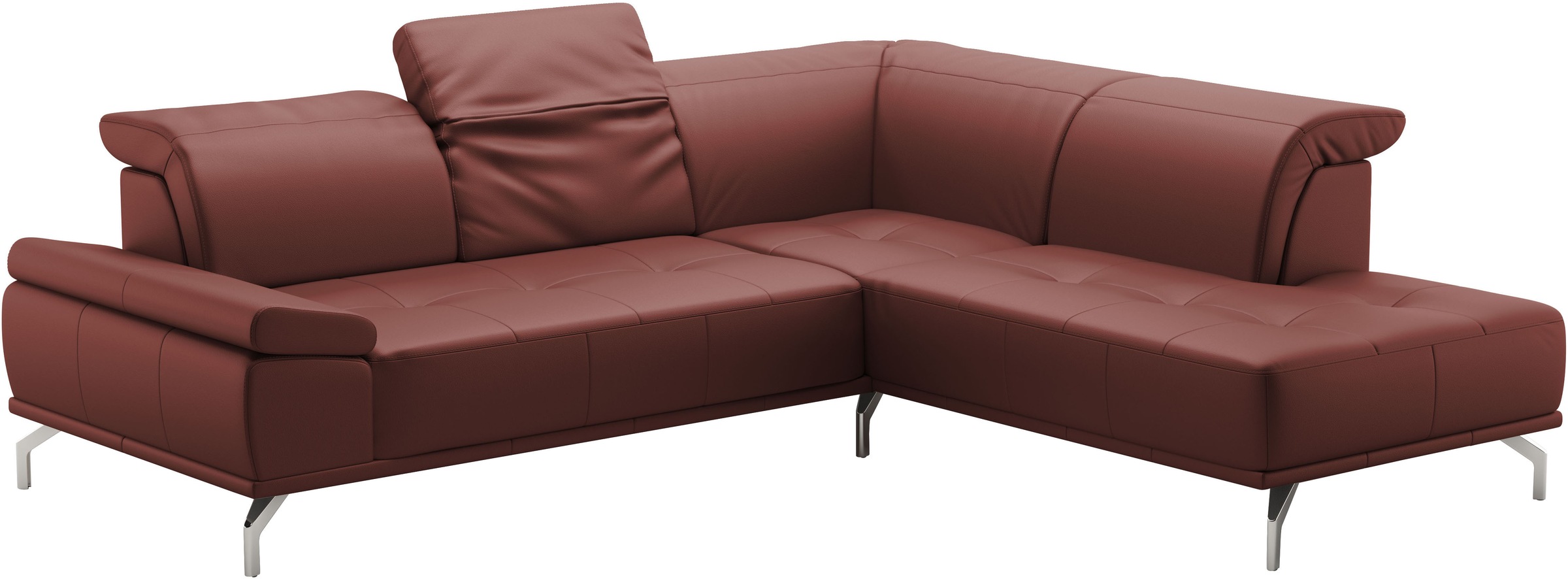 Places of Style Ecksofa »Caluna«, Inkl.Sitztiefenverstellung