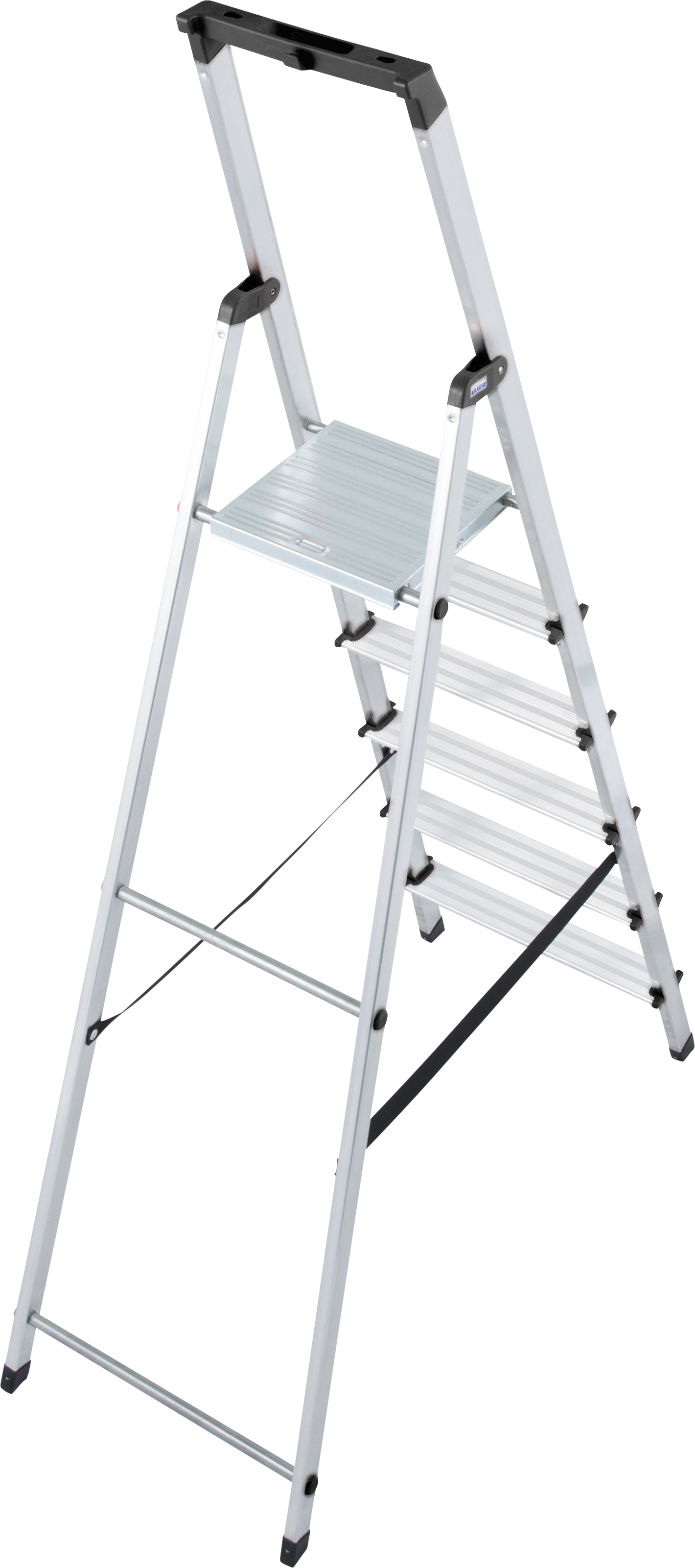 KRAUSE Stehleiter »Solidy«, Aluminium, 1x6 Stufen, Arbeitshöhe ca. 327 cm