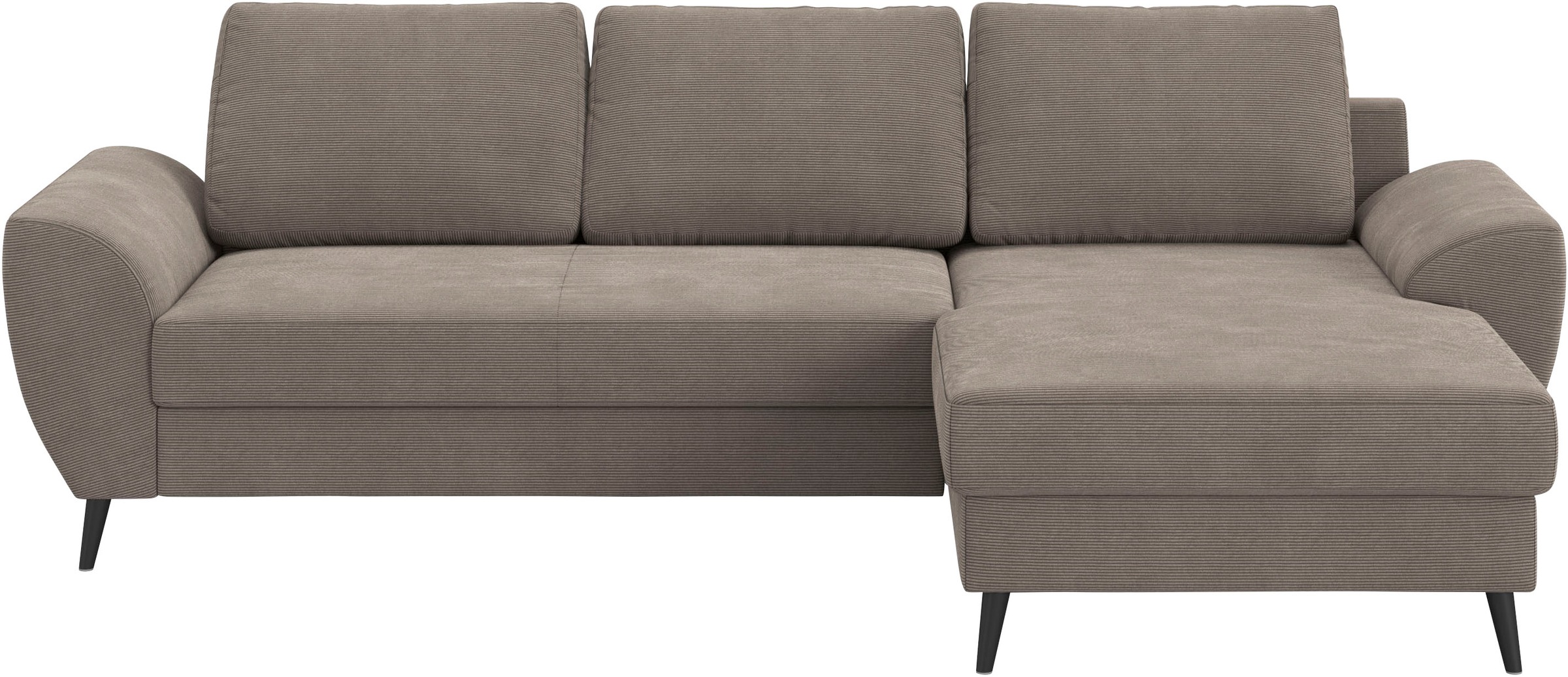 COTTA Ecksofa »Terra L-Form, Breite 255 cm« wahlweise mit Schlaffunktion