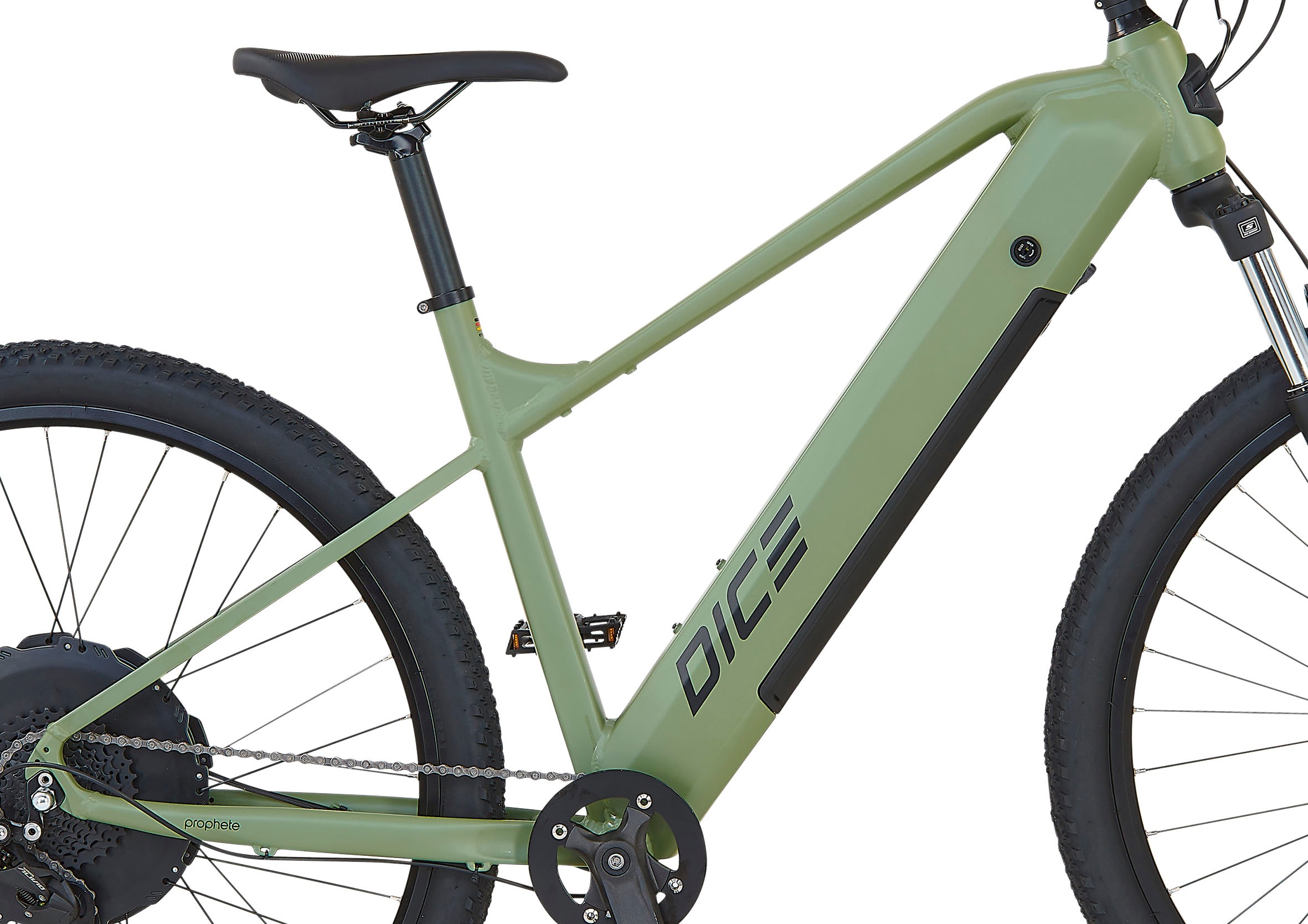Prophete E-Bike »Dice 2.8«, 9 Gang, Shimano, Alivio, Heckmotor 250 W