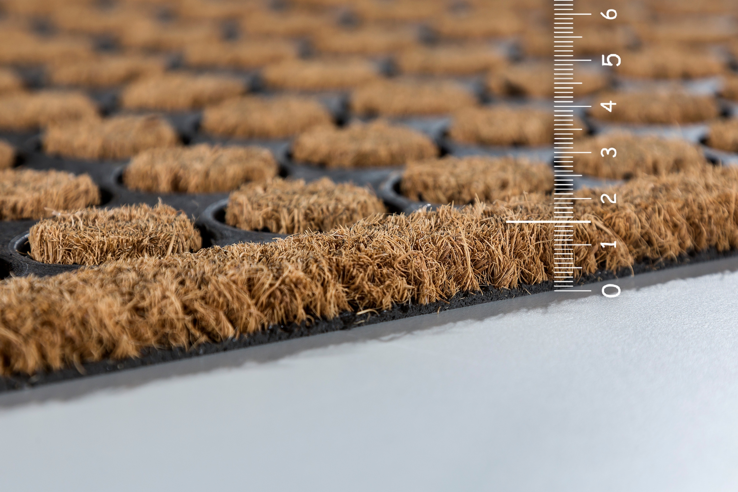 ASTRA Fußmatte »CocoHome1«, rechteckig, 16 mm Höhe, kokos, Türmatte, Hoch Tief Struktur, wetterfest, rutschfest