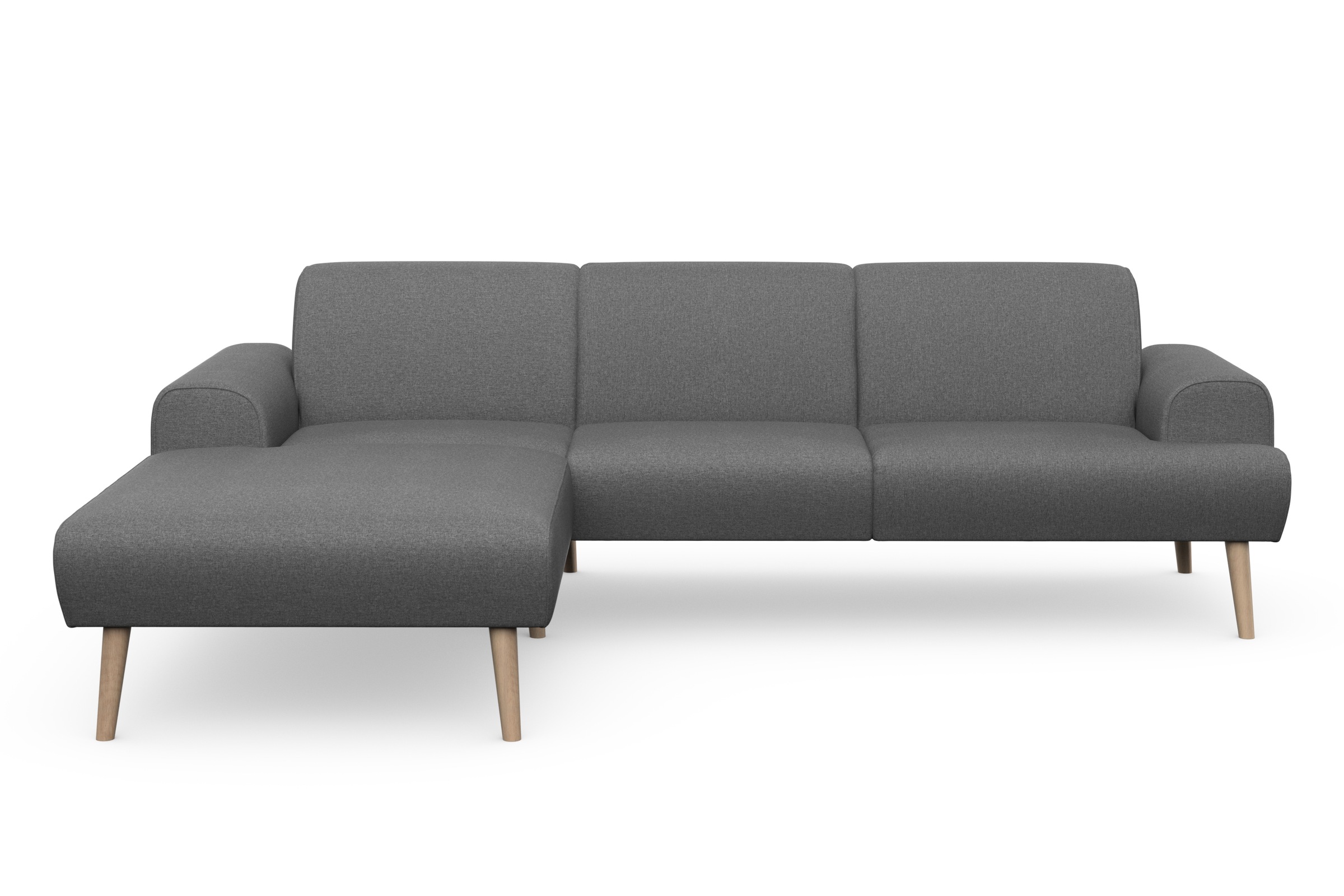 andas Ecksofa »Swift Scandic Design, Federkern für hohen Sitzkomfort, L-For günstig online kaufen