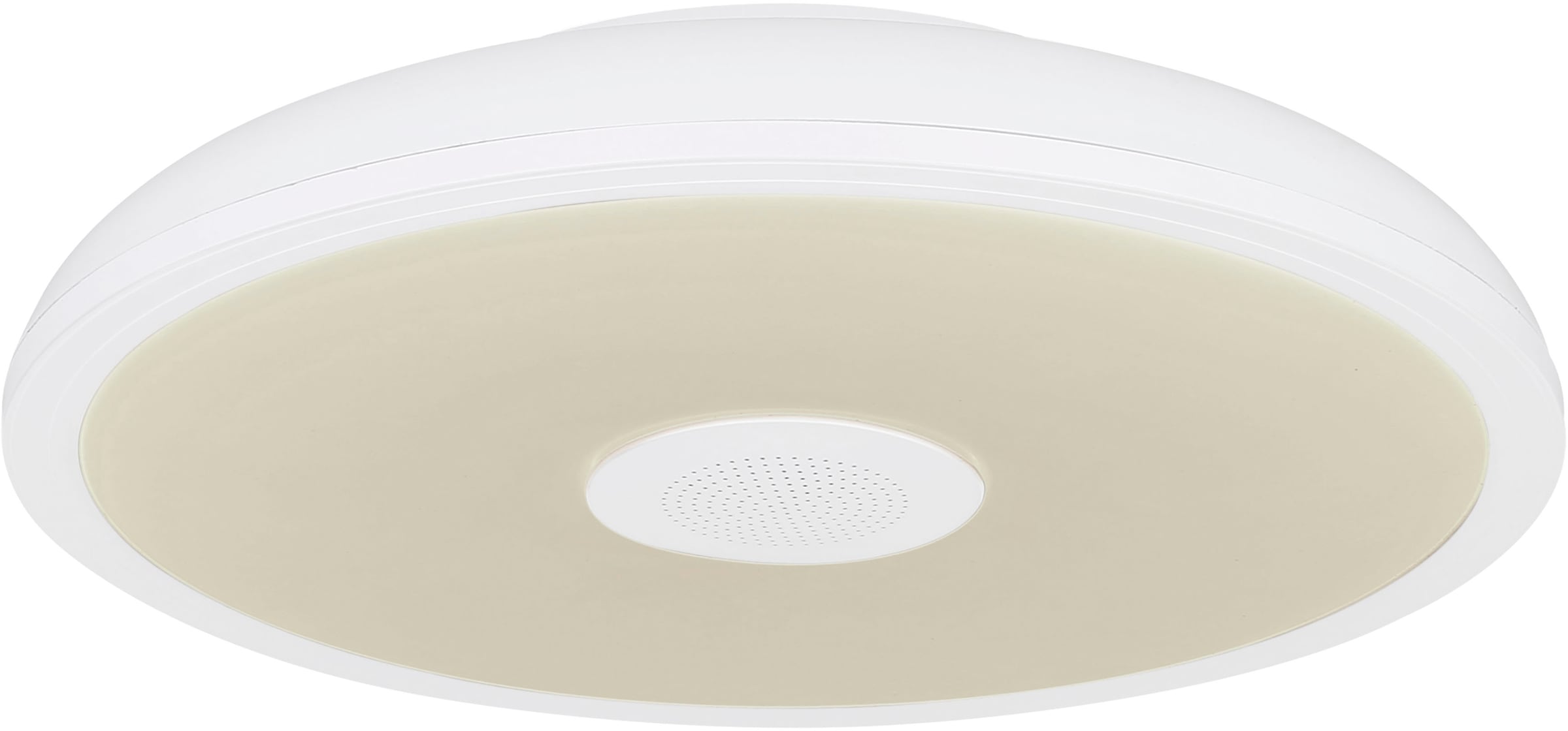 GLOBO LIGHTING LED Deckenleuchte »RAFFY« LED-Modul 1 Stk. warmweiß - kaltweiß Farbwechsel Rot-Grün-Blau, Lautsprecherfunktion