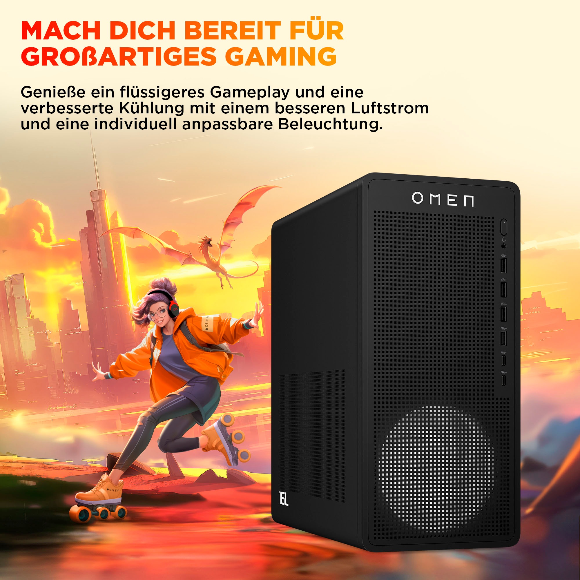 HP Gaming-PC »OMEN 16L TG03-0279ng«