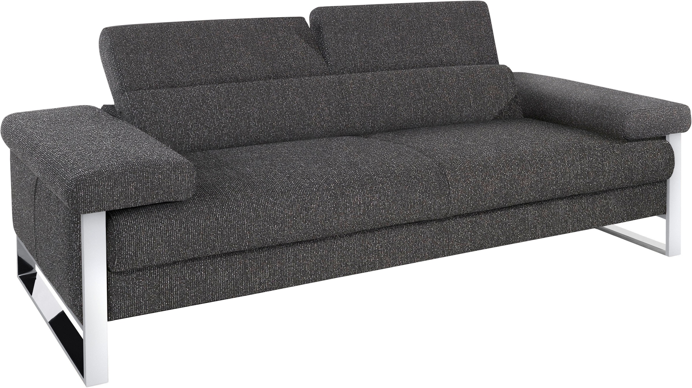 W.SCHILLIG 2-Sitzer »finn«, German Design Award 2016, Fußgestell Chrom glänzend, Breite 230 cm