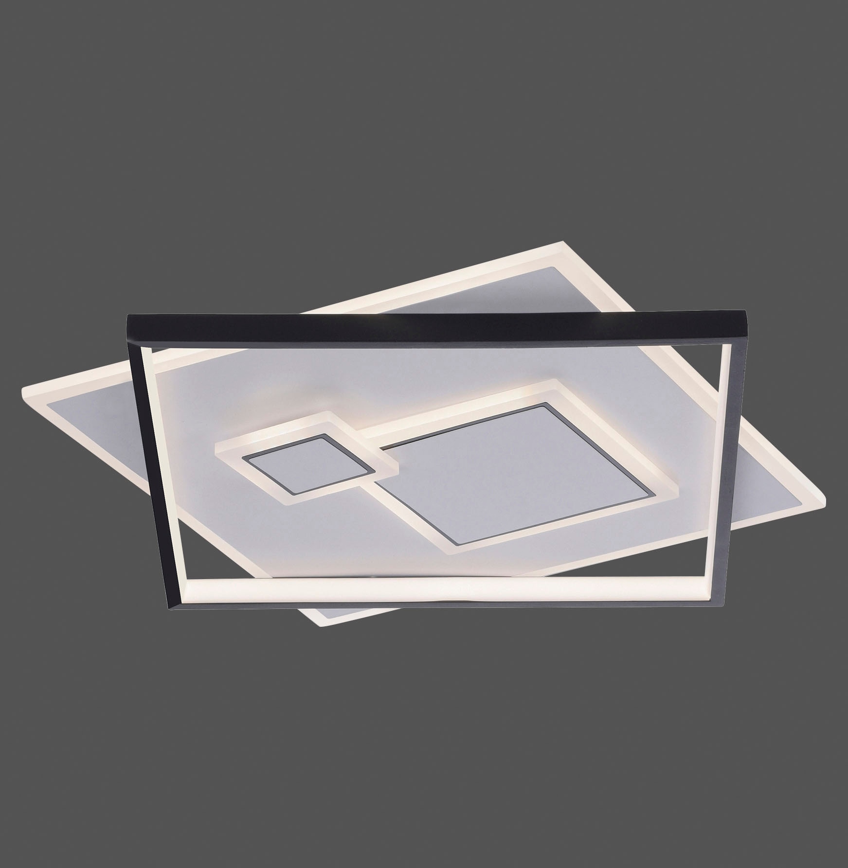 Paul Neuhaus Deckenleuchte »MAILAK«, 2 flammig, Leuchtmittel LED-Board-LED-Board | LED fest integriert-LED fest integriert, LED, separat steuerbar (Schalter)