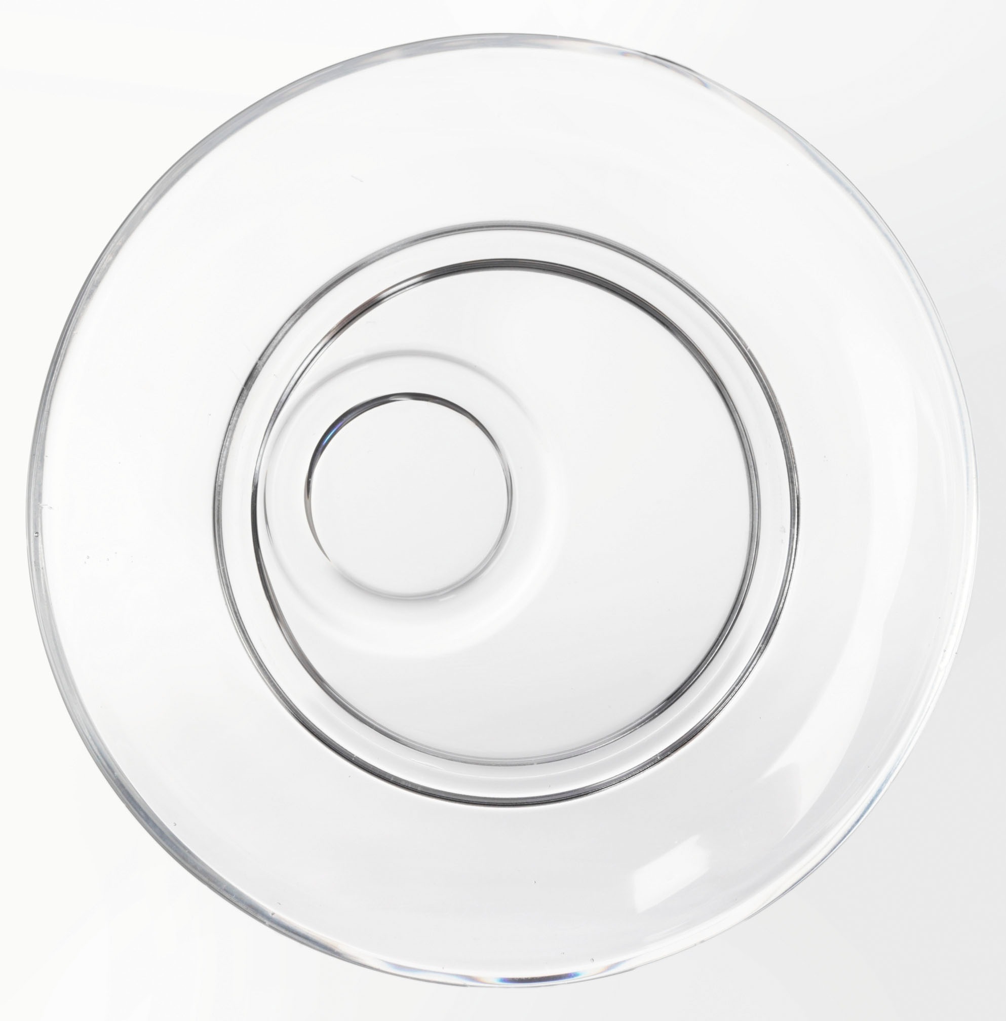 LEONARDO Untertasse »Senso«, (Set, 6 St.), Glas, Ø 15 cm