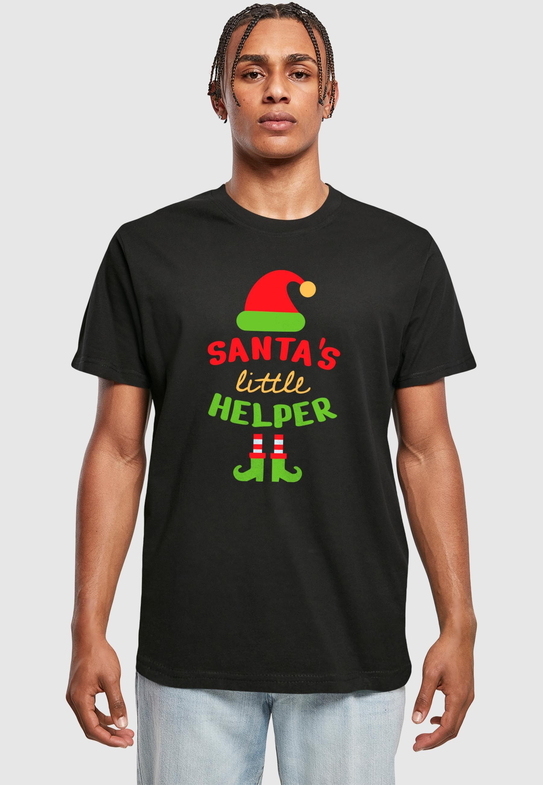 Merchcode T-Shirt »Merchcode Christmas Santa´s Little Helper Tee« 1 Stk.
