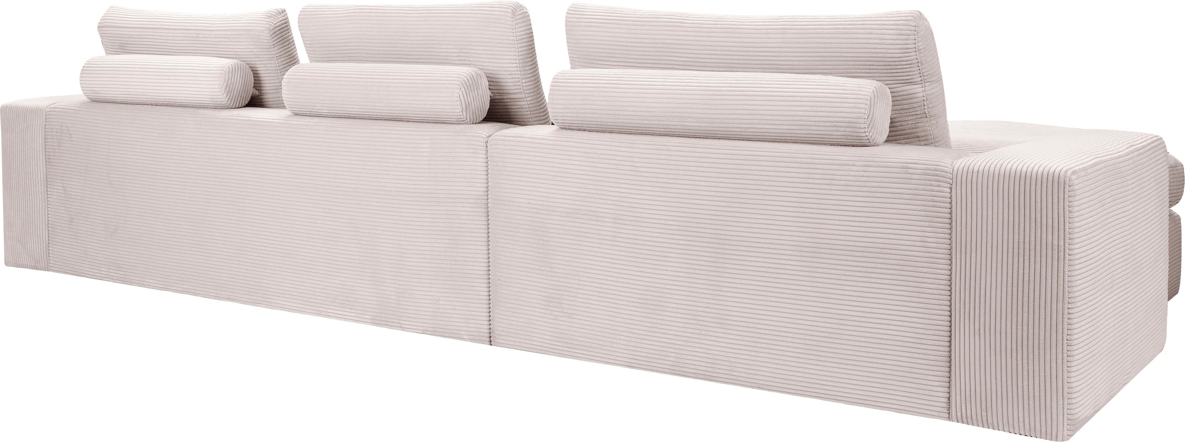 alina Ecksofa »Sandy«, mit Recamiere, in modernem Cordstoff
