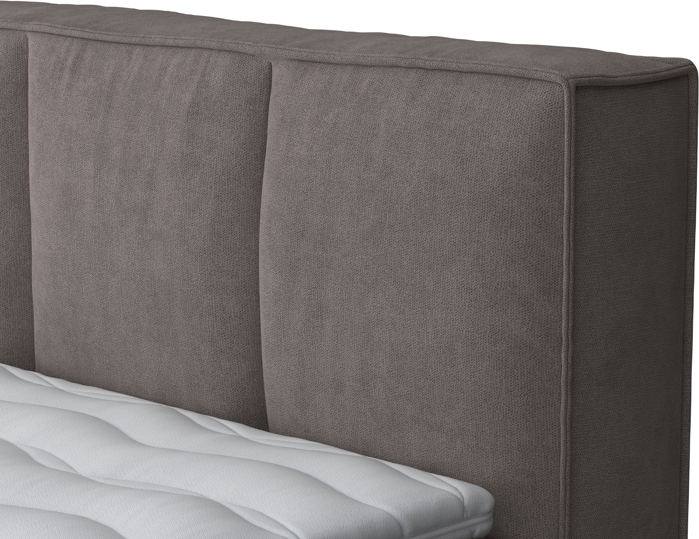 Home affaire Boxspringbett »Milano«, Boxbett inkl. Topper, 2 Matratzen, Härtegrade H2, H3 und H4 wählbar