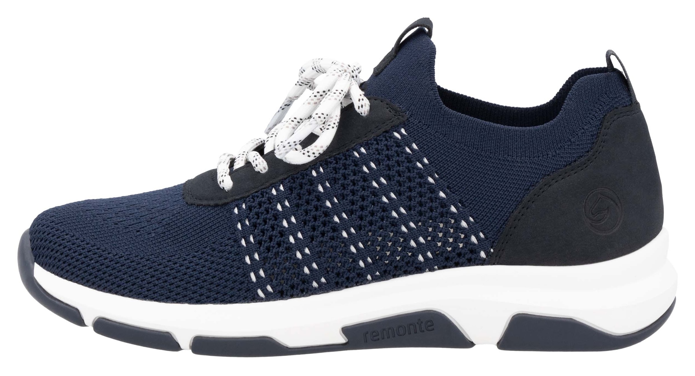 Remonte Slip-On Sneaker, Freizeitschuh, Halbschuh, Slipper, Schlupfschuh mit Anziehlaschen