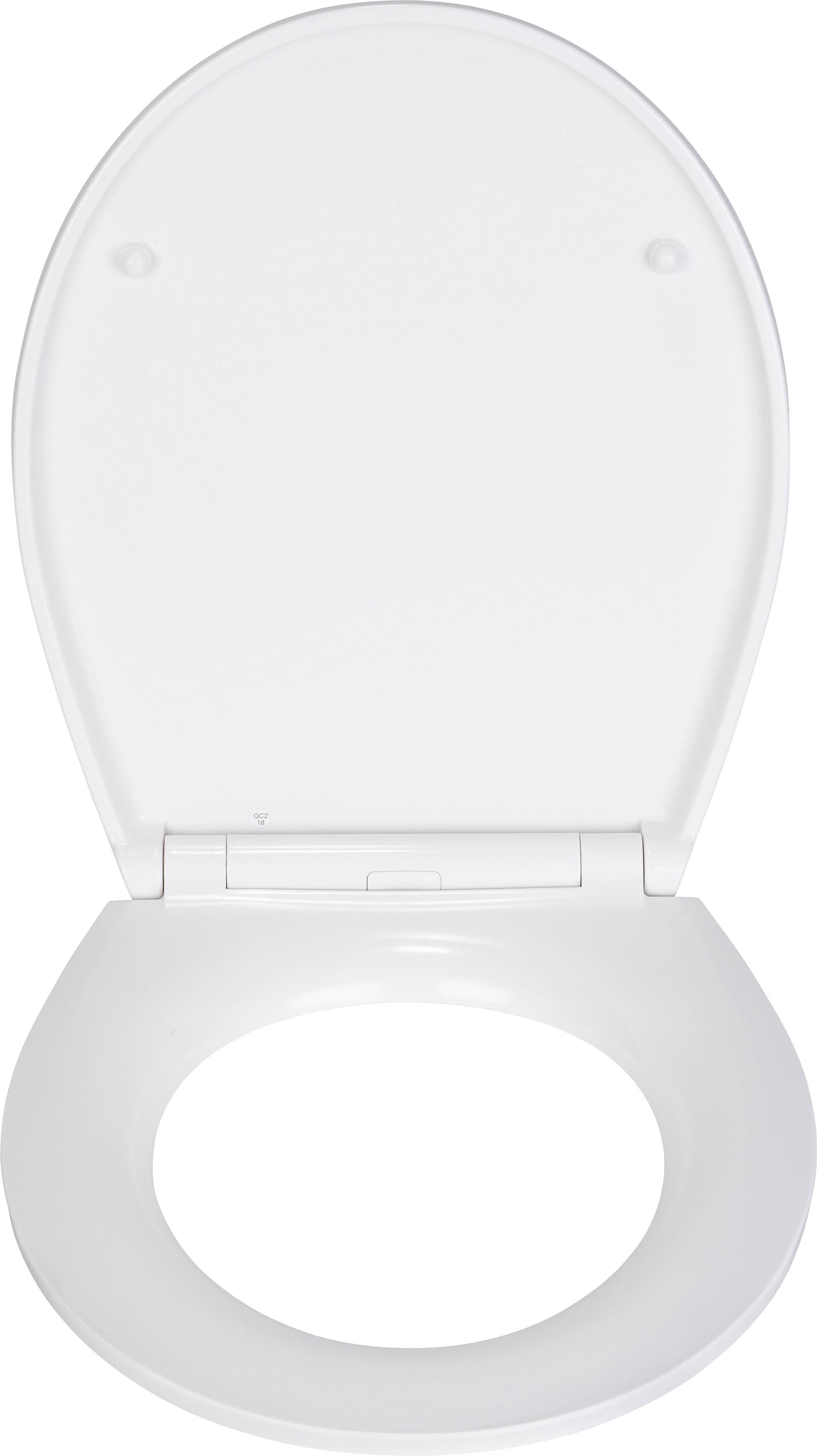 WENKO WC-Sitz »Canyon«, mit Relief, aus antibakteriellem Duroplast