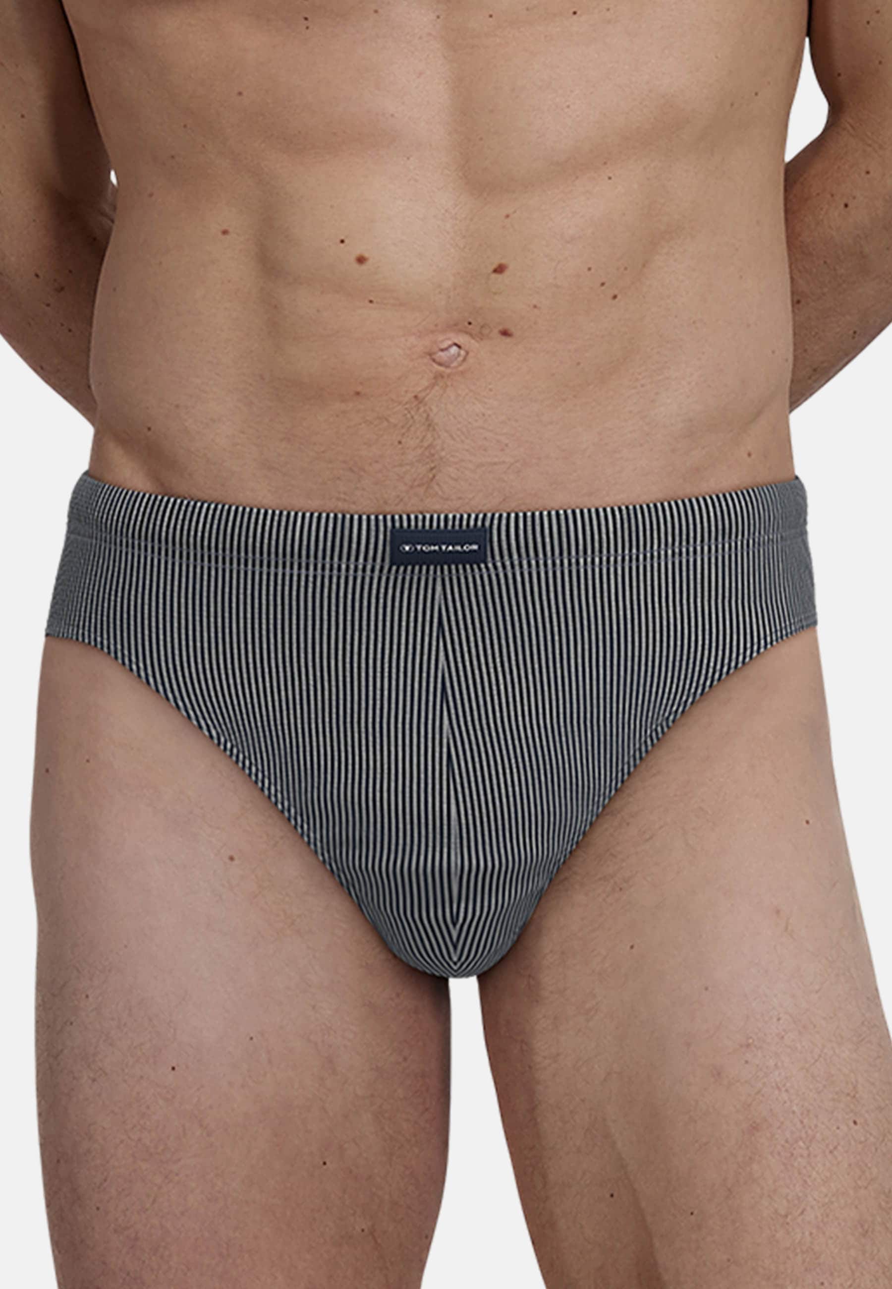 TOM TAILOR Minislip »Kentucky« Packung, 2er Pack, 2 bequem, basic, eng, atmungsaktiv, mit Logo, breiter Bund, Baumwollmix